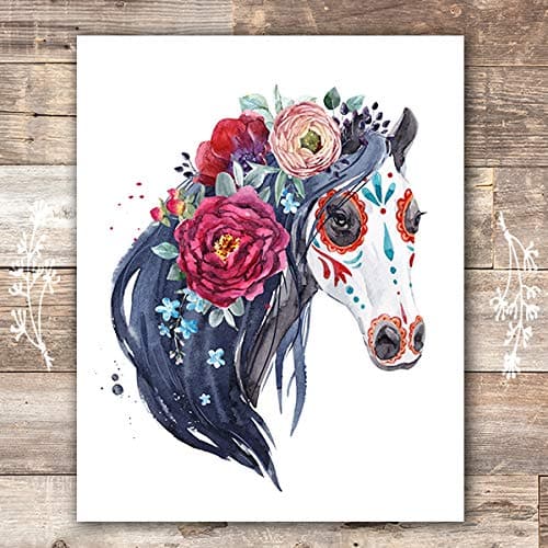 Horse Wall Art Print - Unframed - 8x10 | Horse Decor - Dream Big Printables