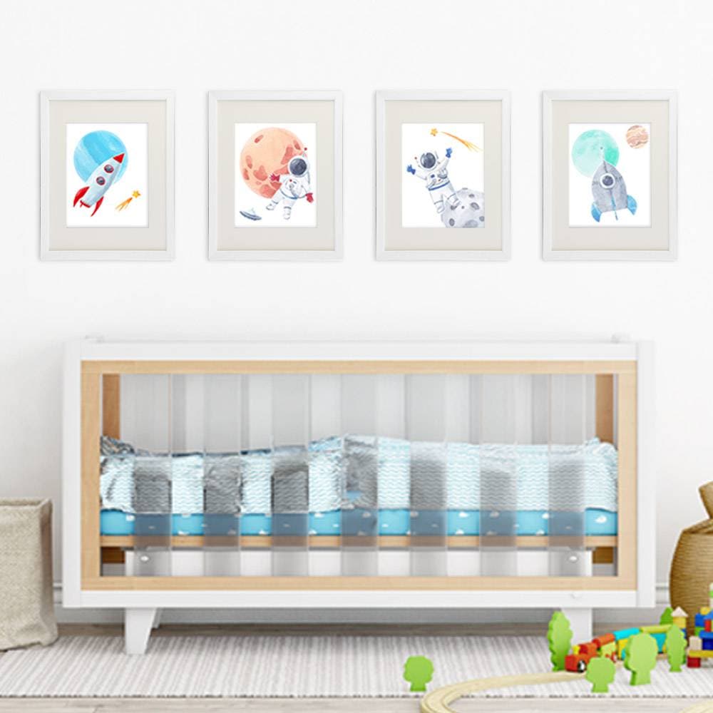 Kids Space Decor Art Prints (Set of 4) - 8x10s - Dream Big Printables