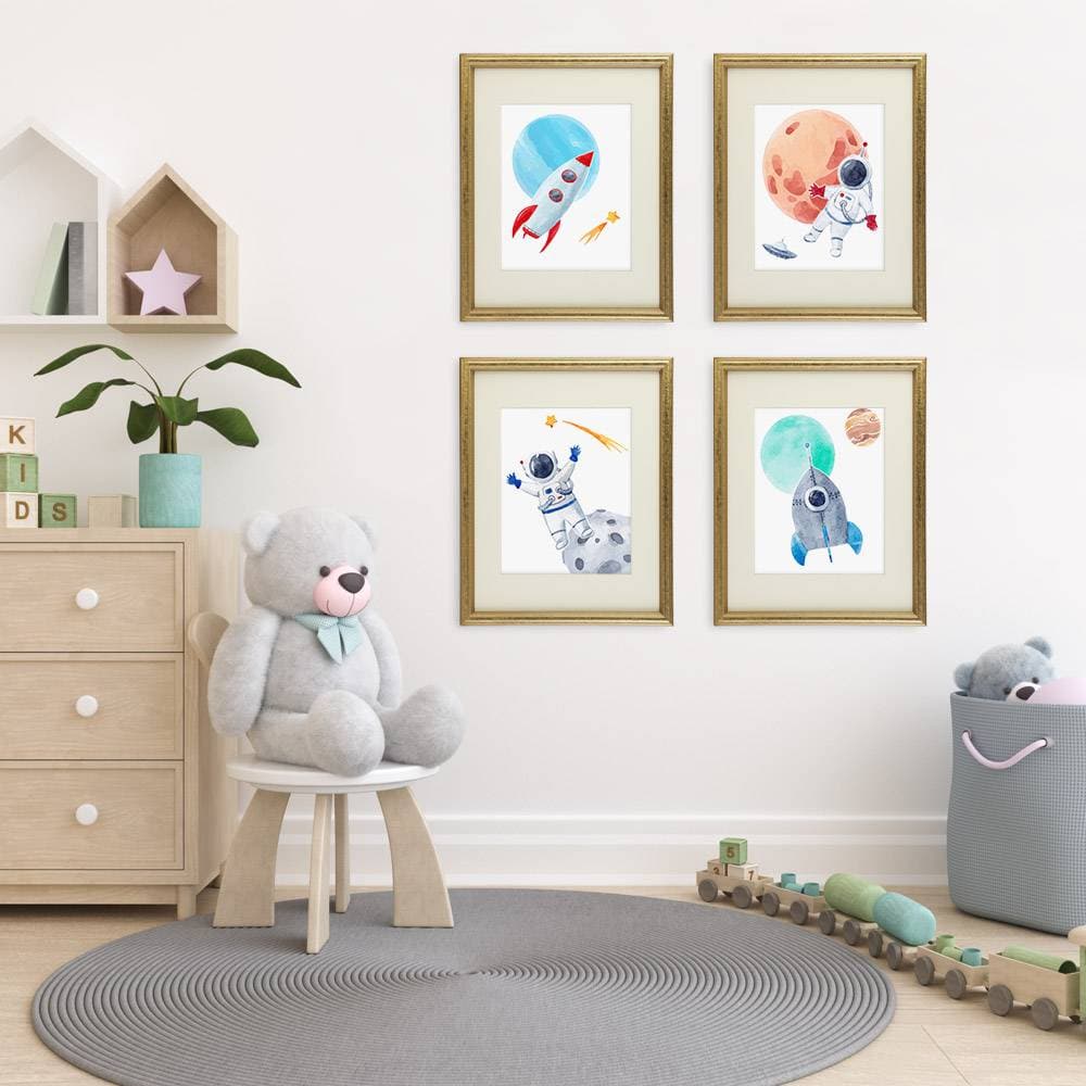 Kids Space Decor Art Prints (Set of 4) - 8x10s - Dream Big Printables