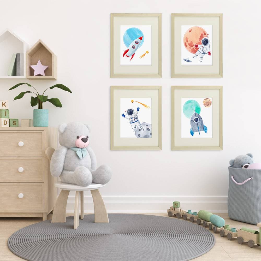 Kids Space Decor Art Prints (Set of 4) - 8x10s - Dream Big Printables