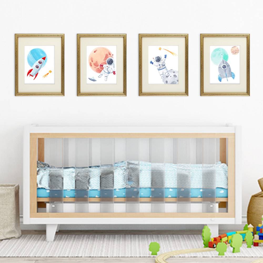 Kids Space Decor Art Prints (Set of 4) - 8x10s - Dream Big Printables