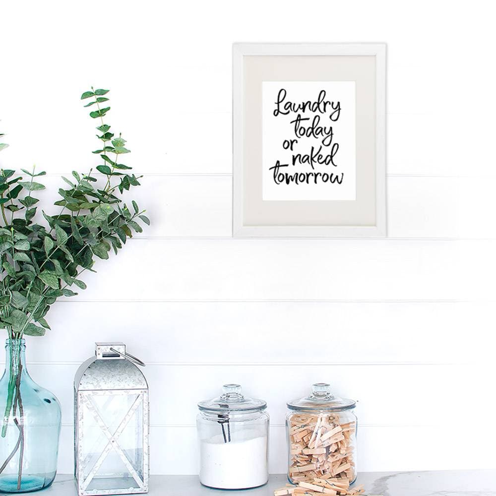 Laundry Room Decor Art Print - 8x10 - Dream Big Printables