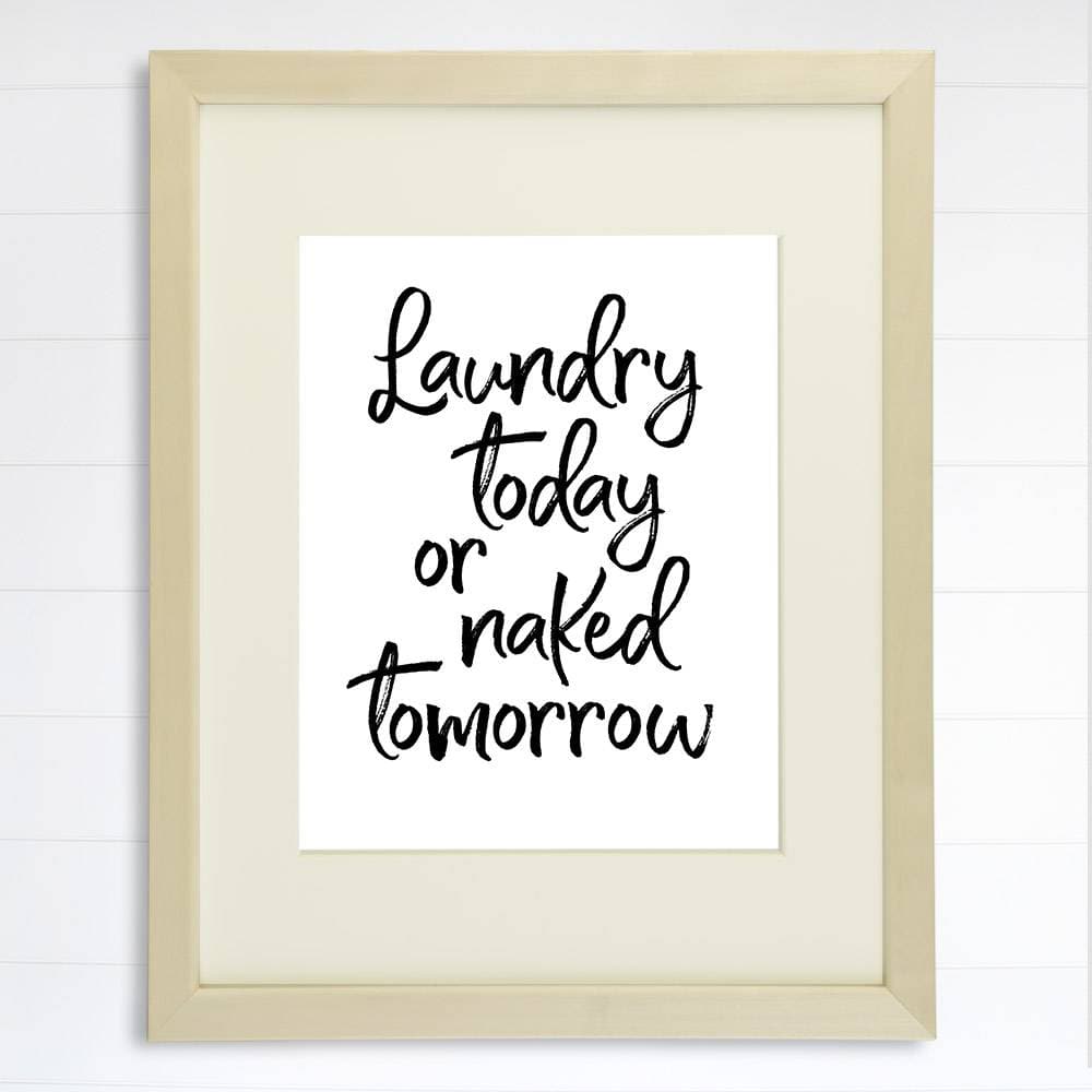 Laundry Room Decor Art Print - 8x10 - Dream Big Printables