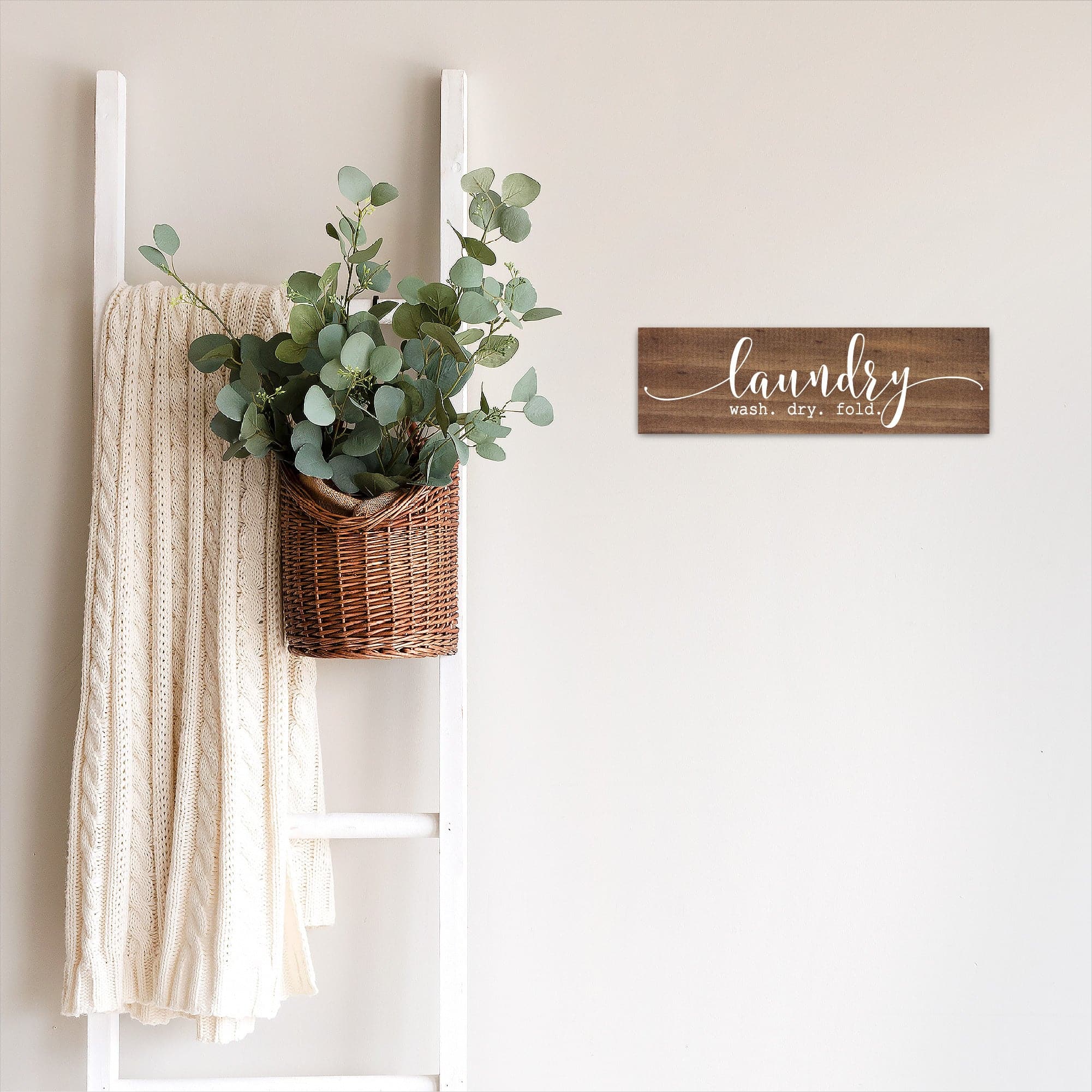 Laundry - Wash. Dry. Fold. - Dream Big Printables