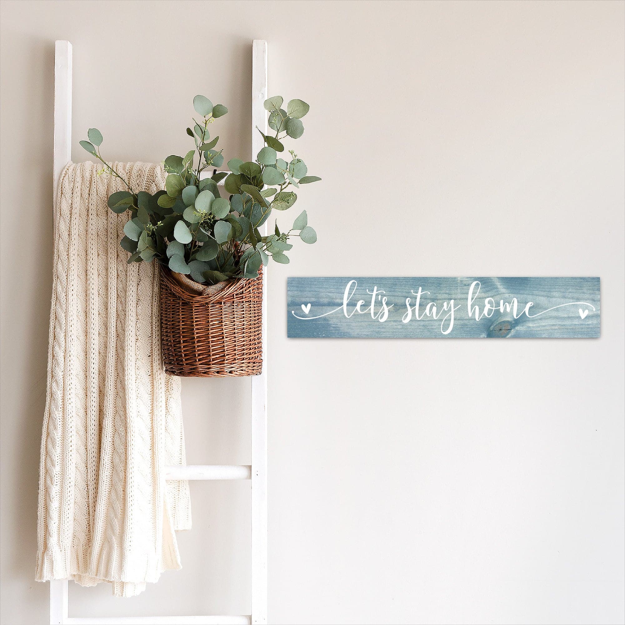 Let's Stay Home - Dream Big Printables
