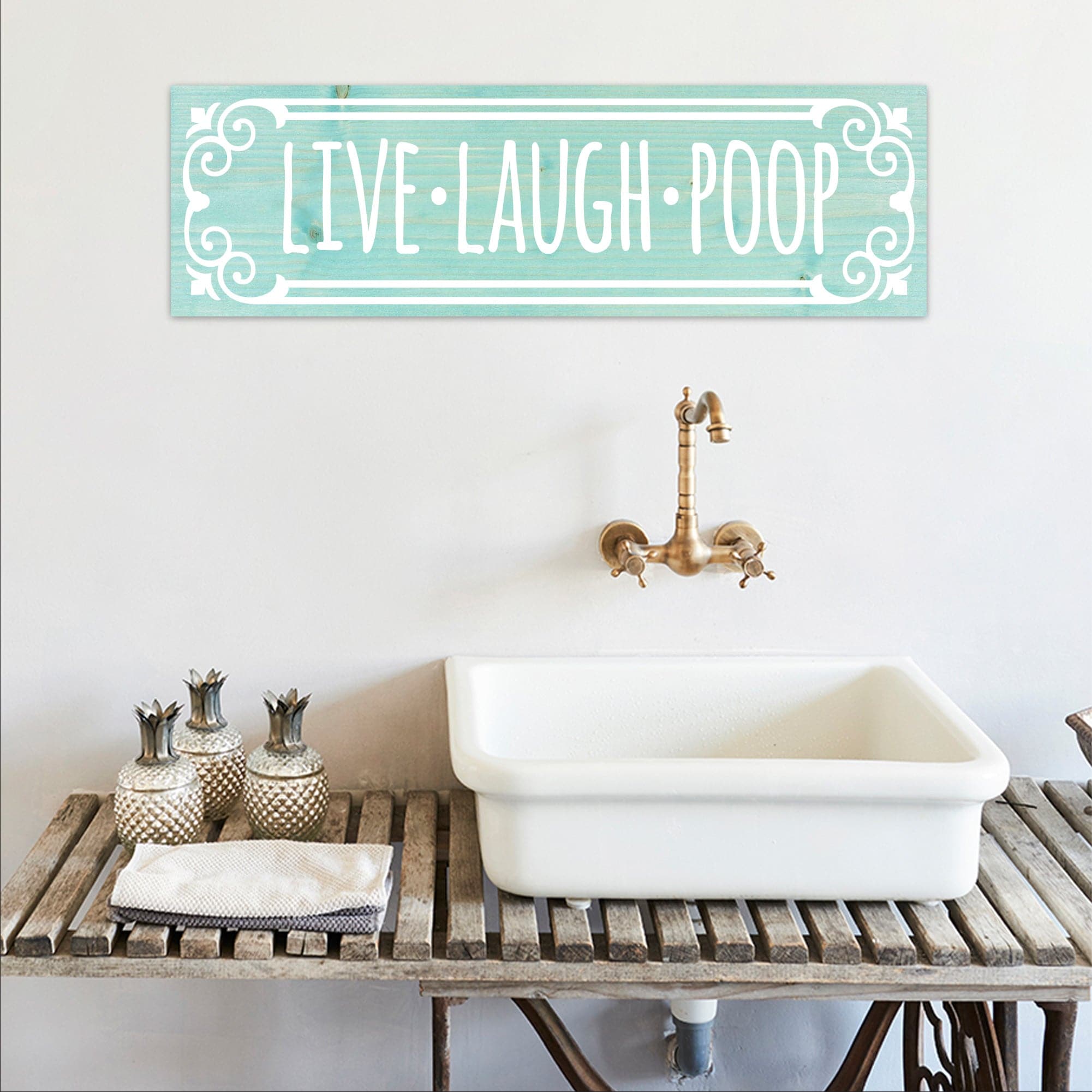 Live Laugh Poop - Dream Big Printables