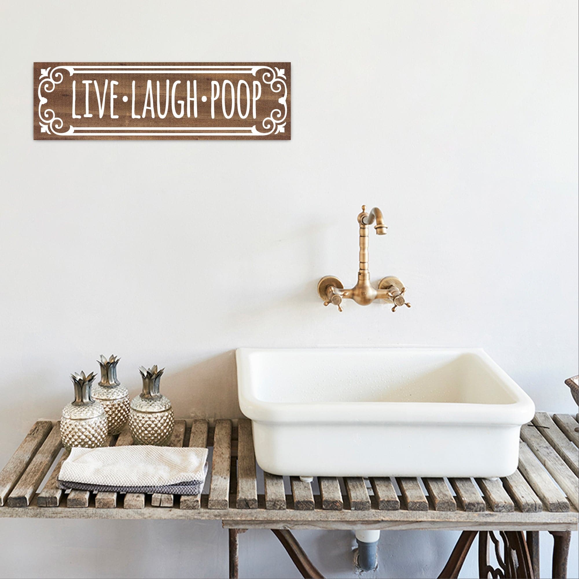 Live Laugh Poop - Dream Big Printables