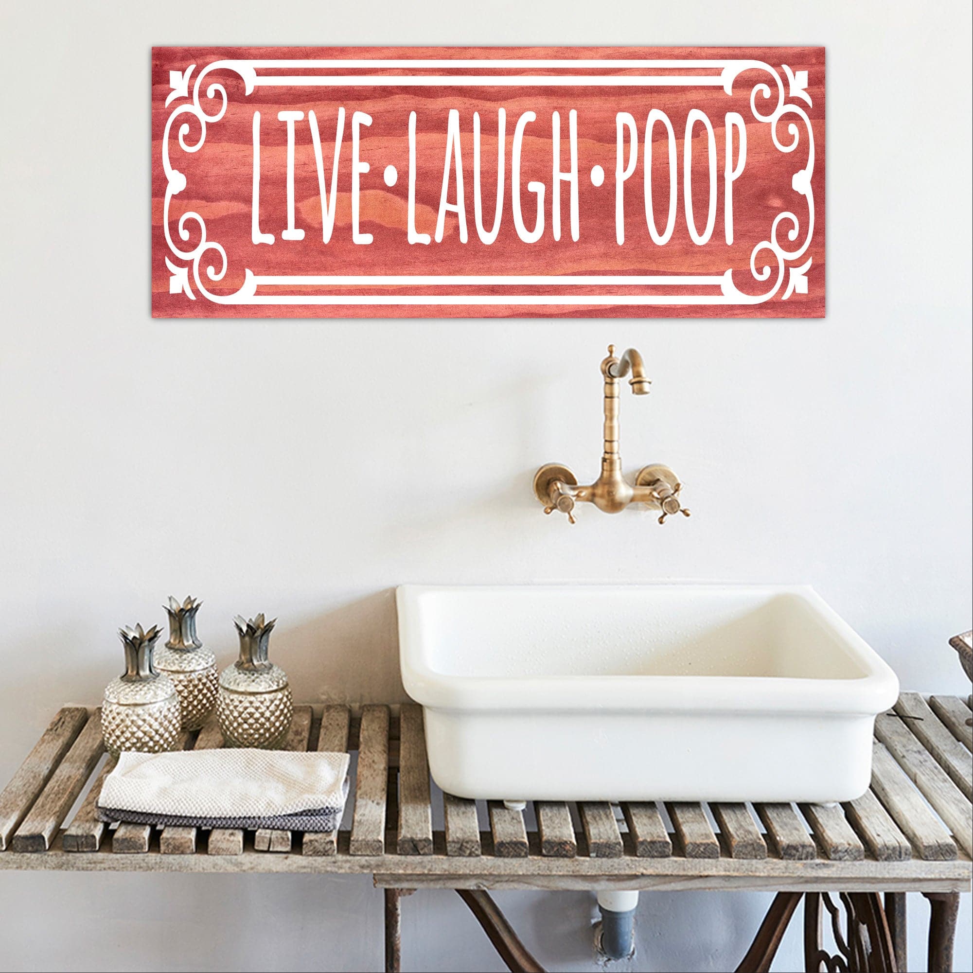 Live Laugh Poop - Dream Big Printables
