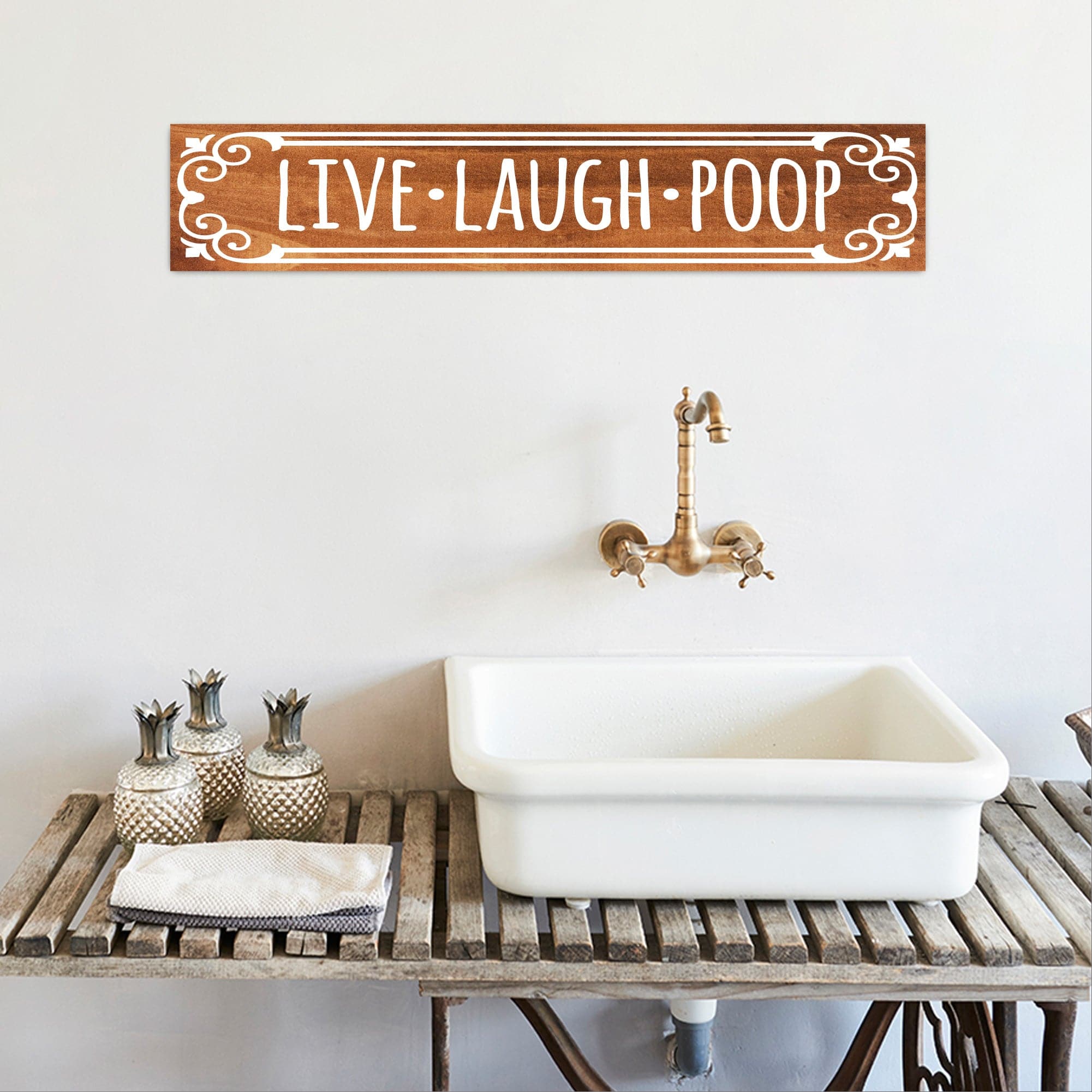 Live Laugh Poop - Dream Big Printables
