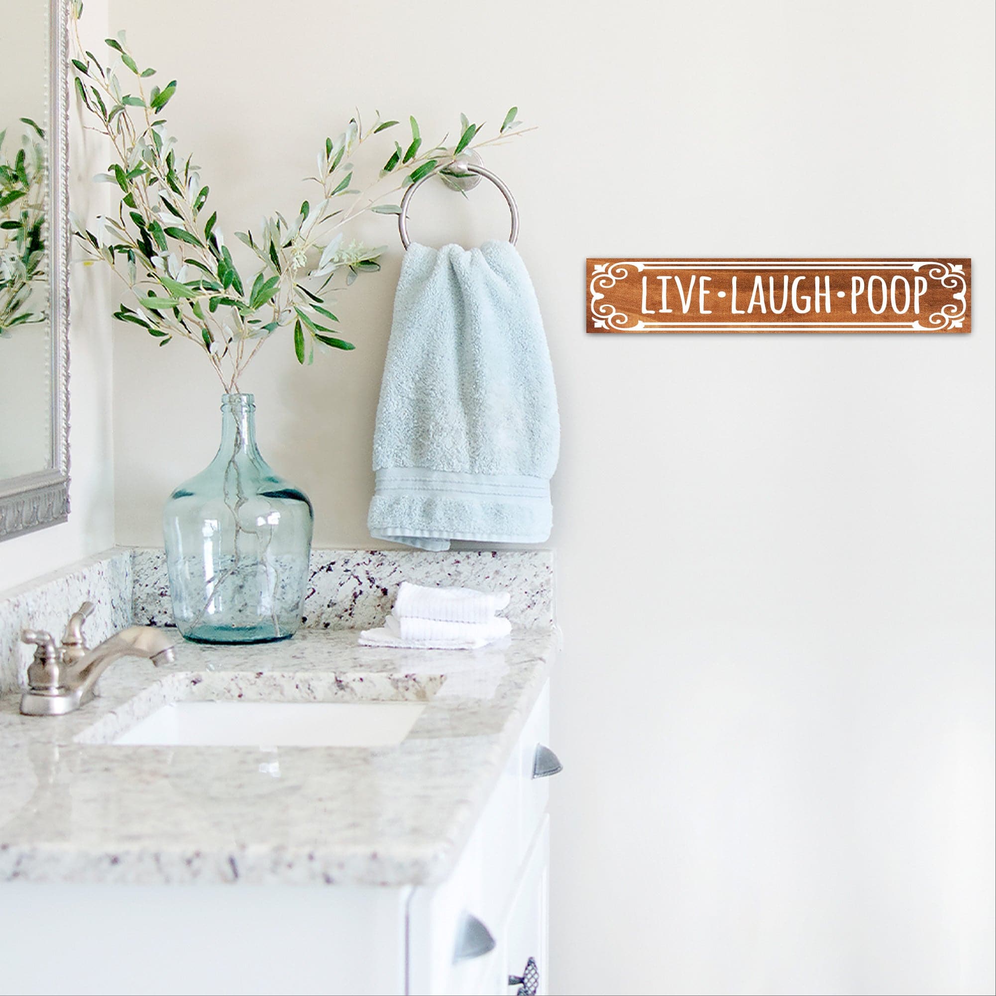 Live Laugh Poop - Dream Big Printables