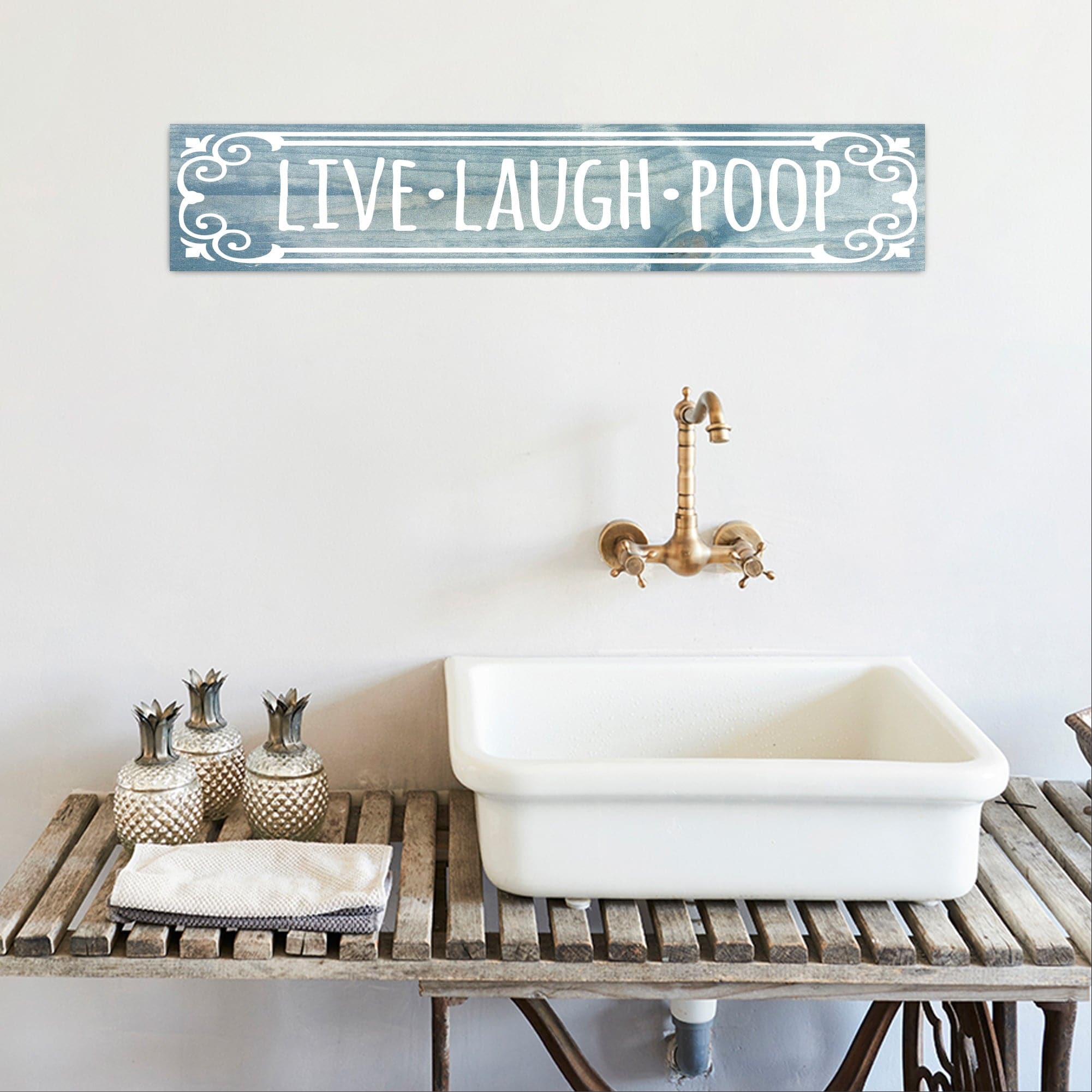Live Laugh Poop - Dream Big Printables