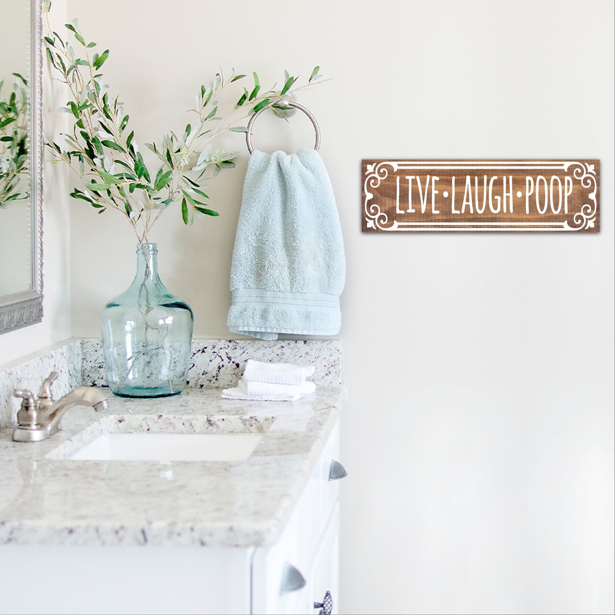 Live Laugh Poop - Dream Big Printables