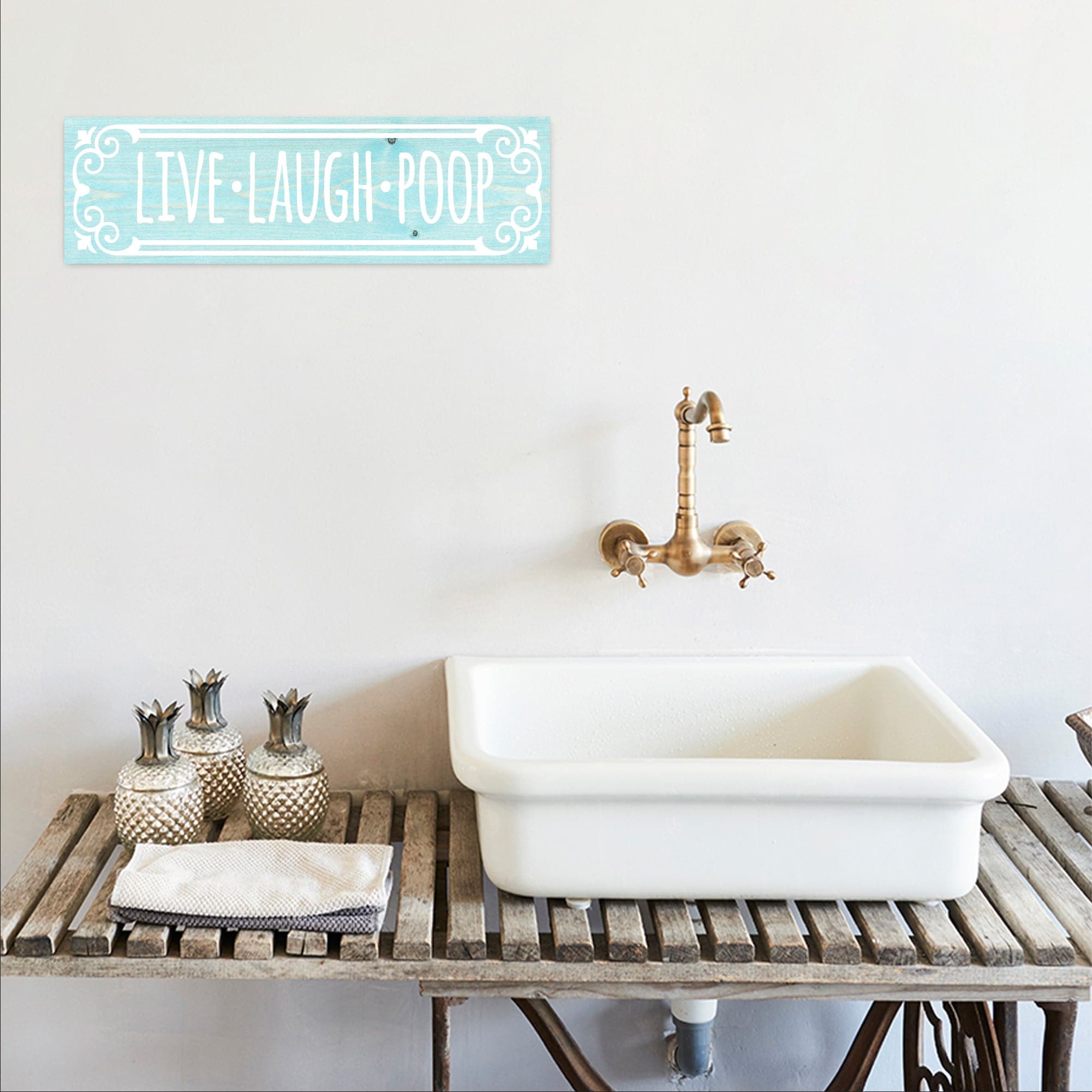 Live Laugh Poop - Dream Big Printables