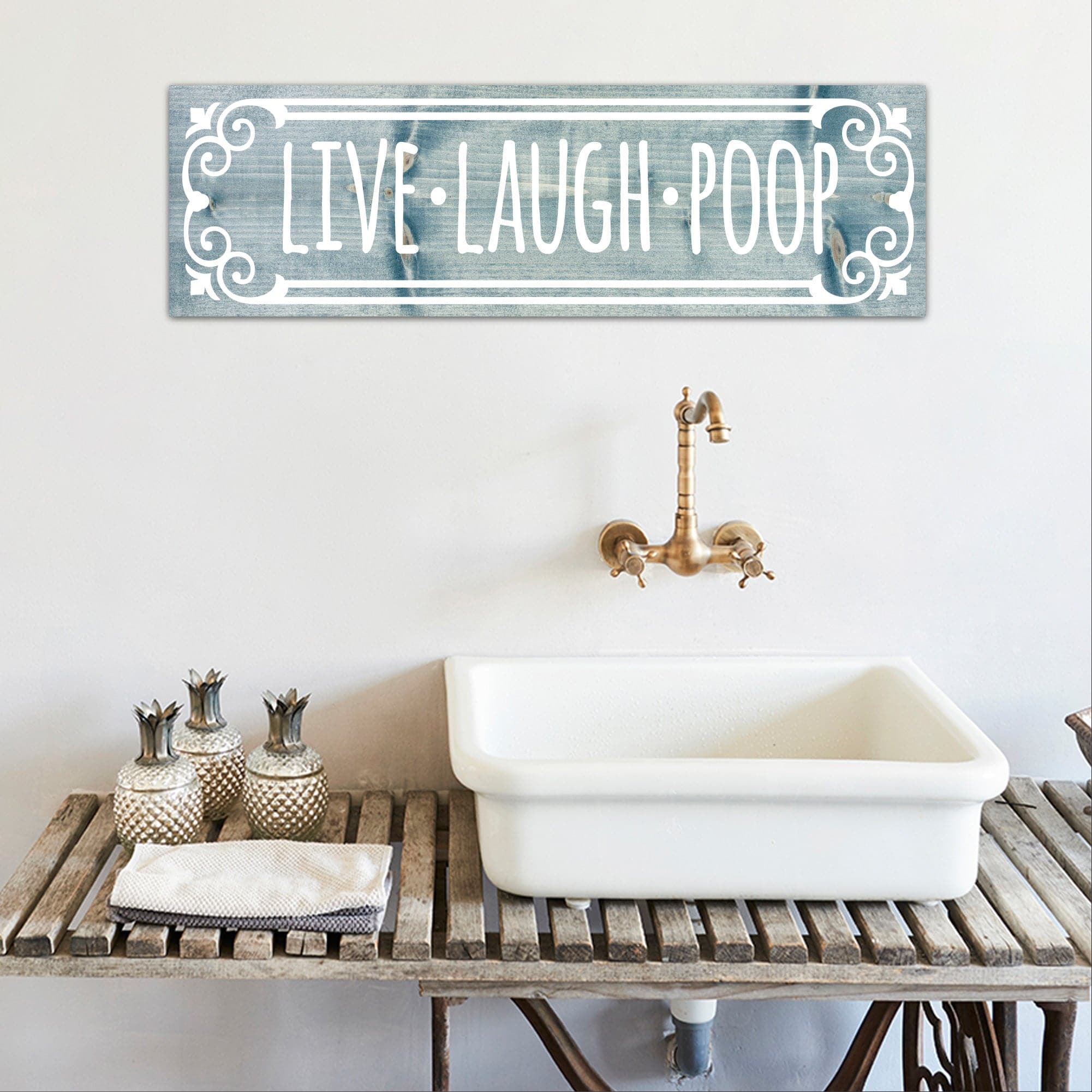 Live Laugh Poop - Dream Big Printables