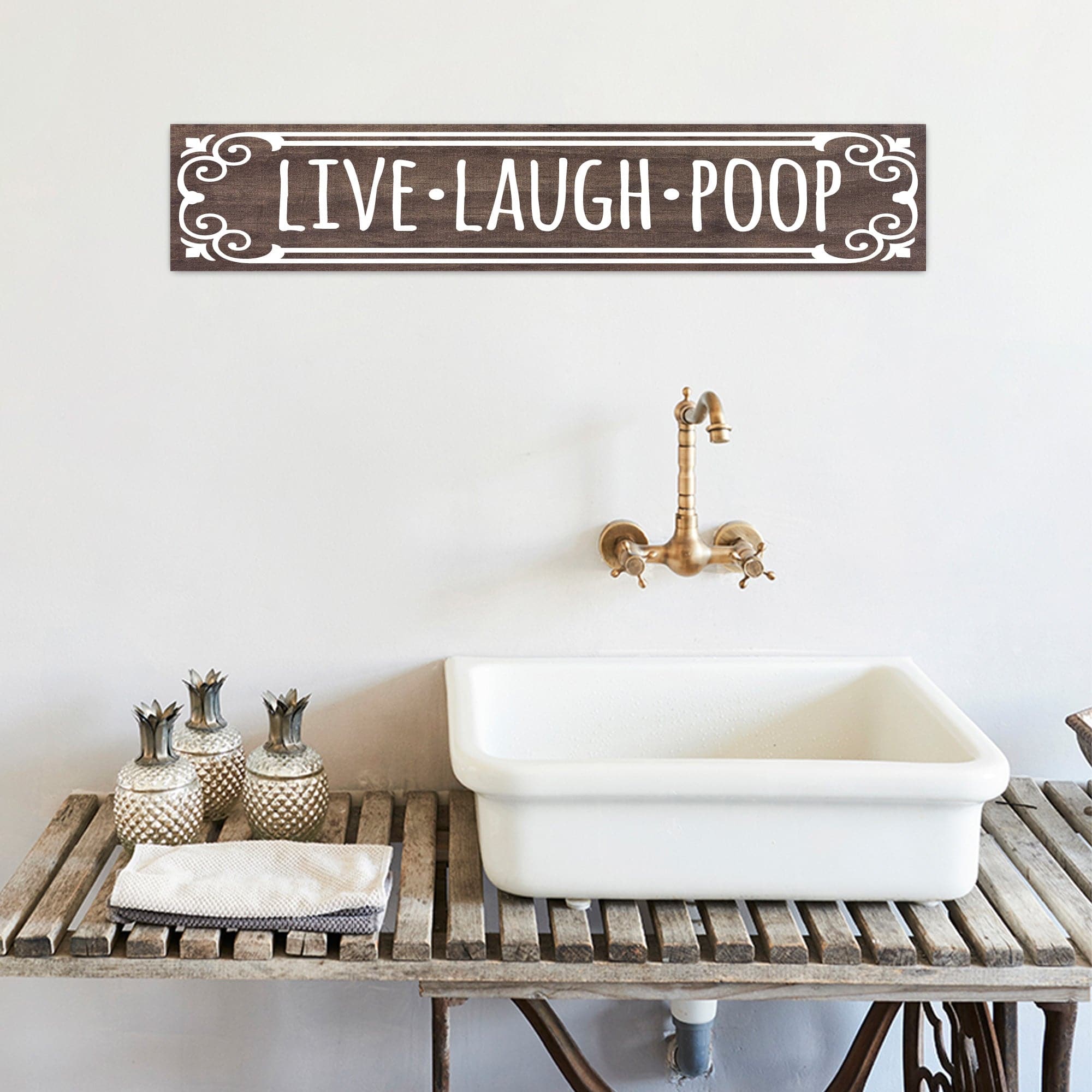Live Laugh Poop - Dream Big Printables