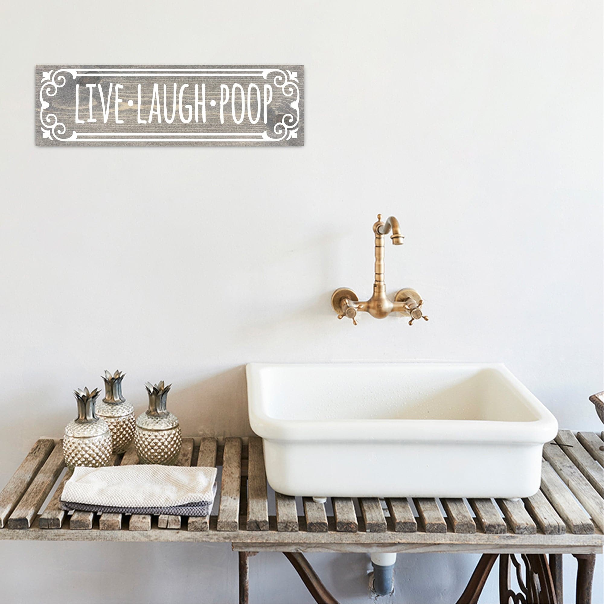 Live Laugh Poop - Dream Big Printables