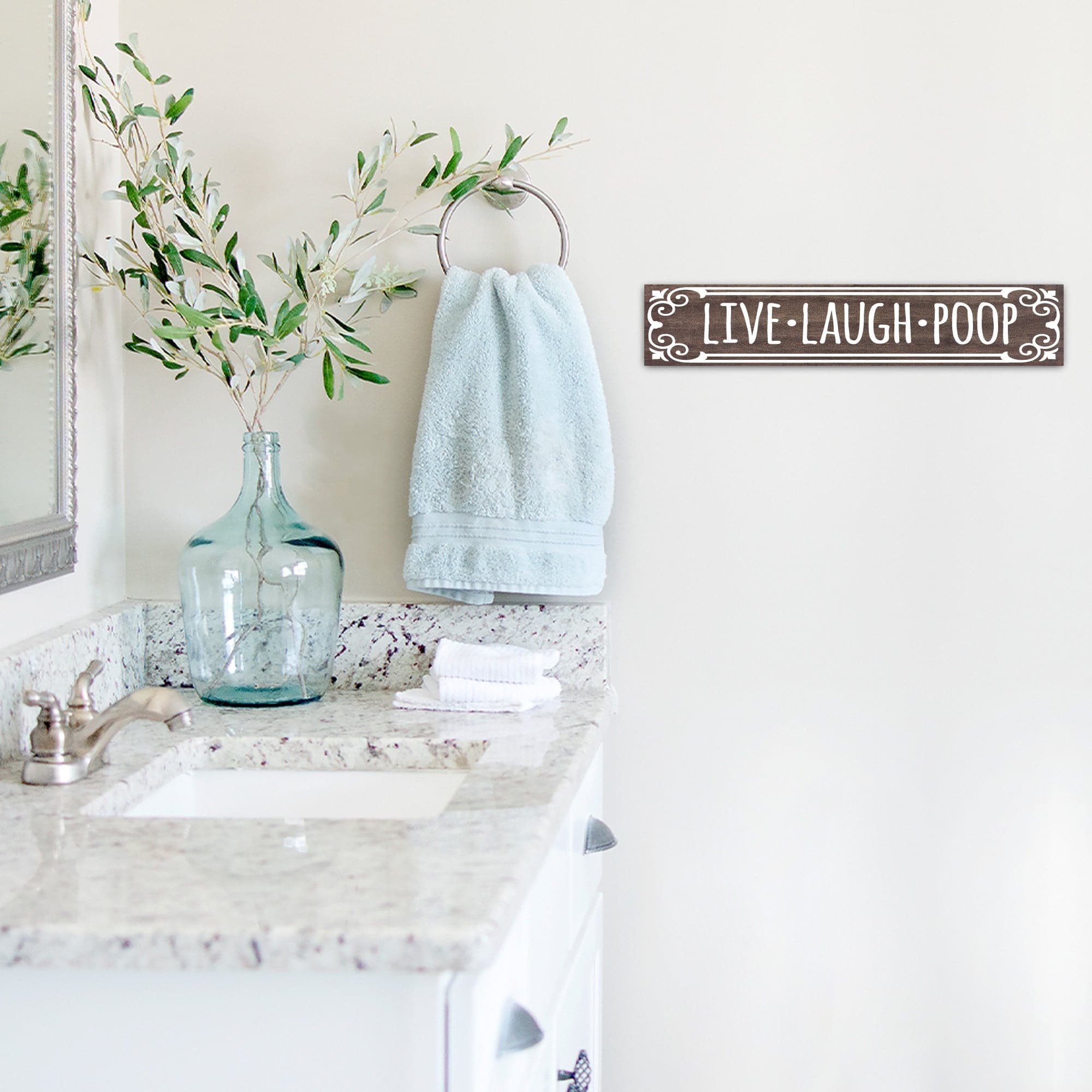 Live Laugh Poop - Dream Big Printables