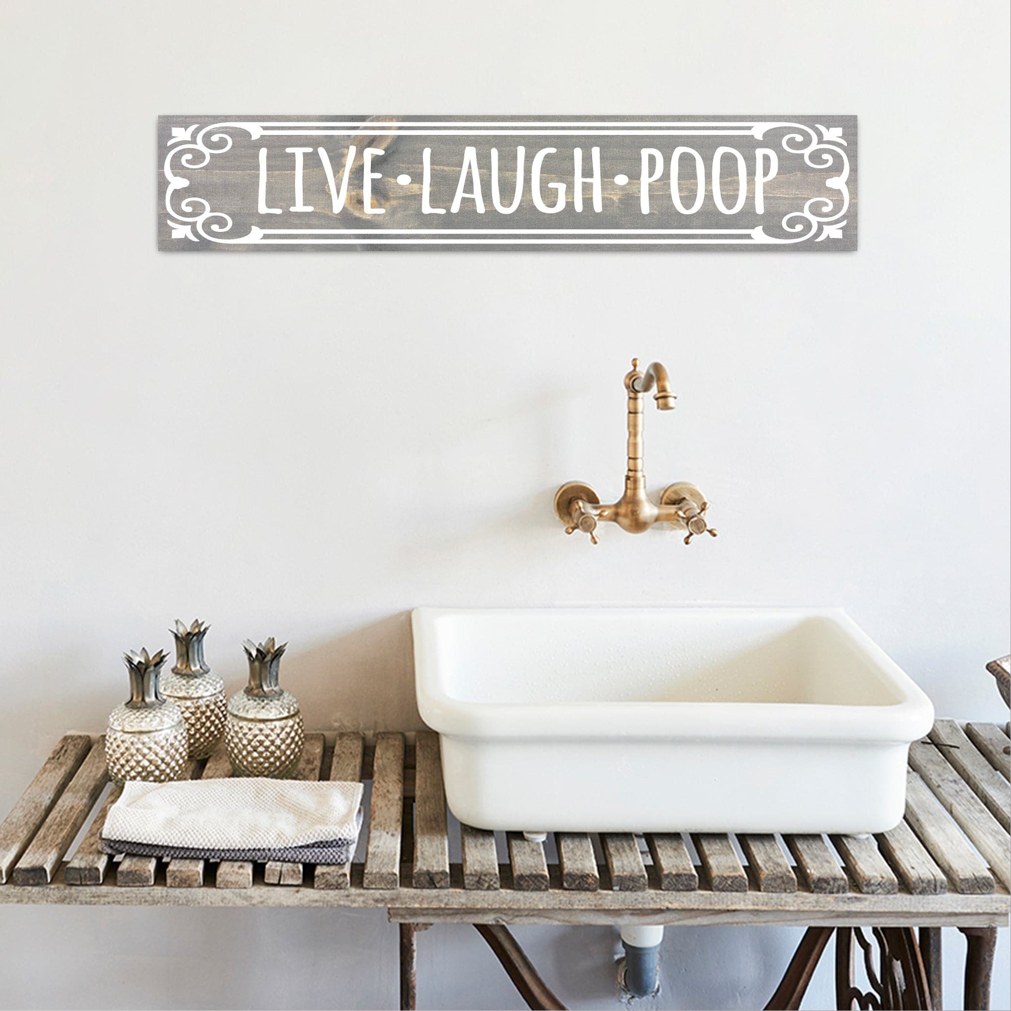 Live Laugh Poop - Dream Big Printables