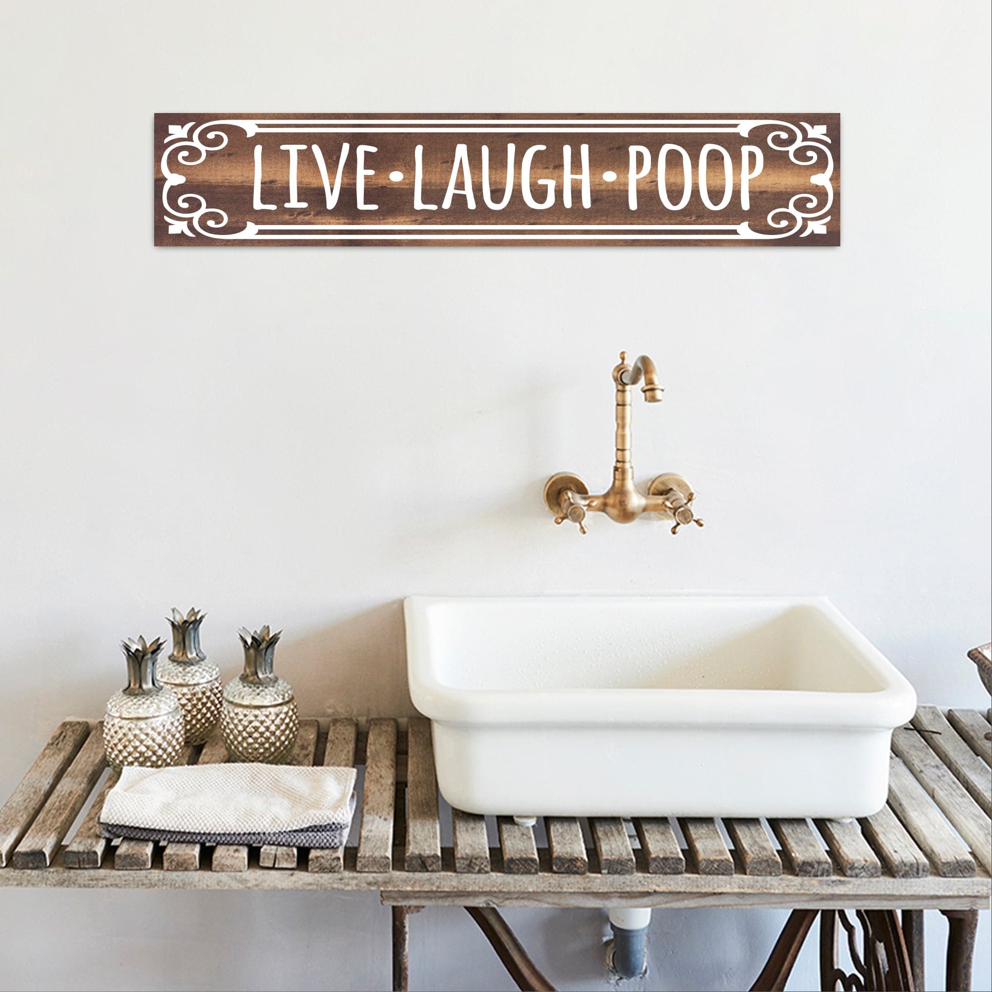 Live Laugh Poop - Dream Big Printables