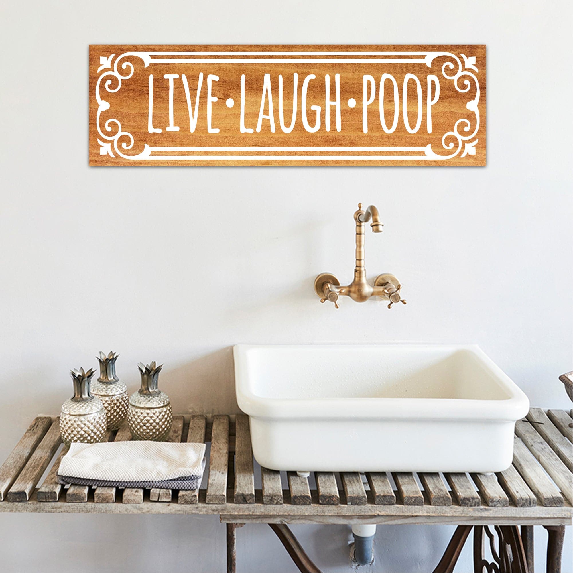 Live Laugh Poop - Dream Big Printables