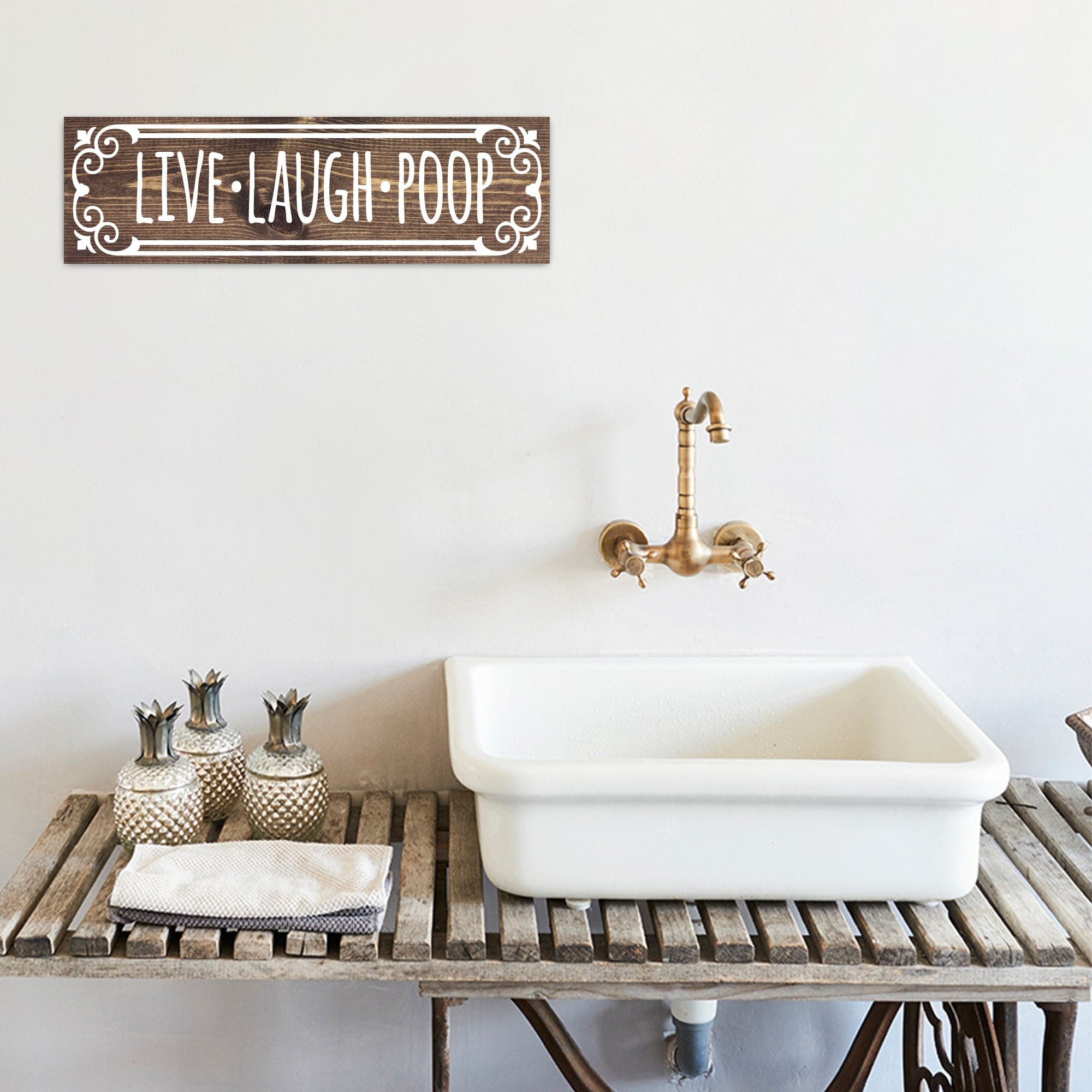 Live Laugh Poop - Dream Big Printables