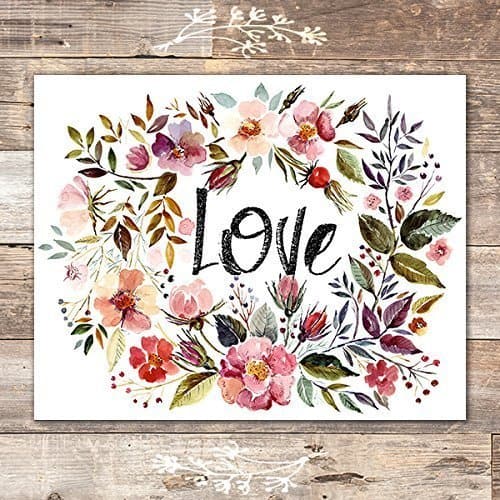 Love Wall Decor Art Print - Unframed - 8x10 - Dream Big Printables