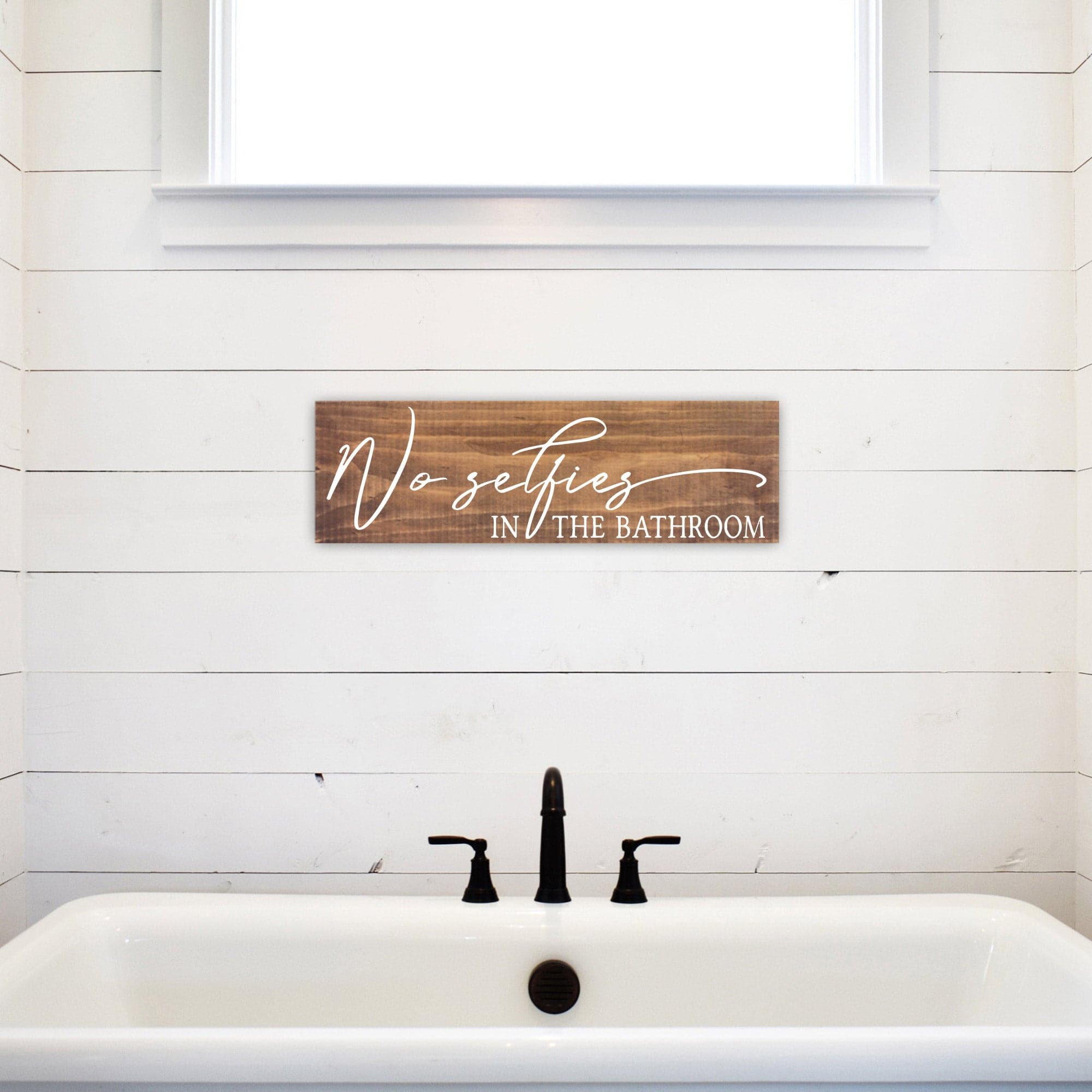 No Selfies in the Bathroom - Dream Big Printables