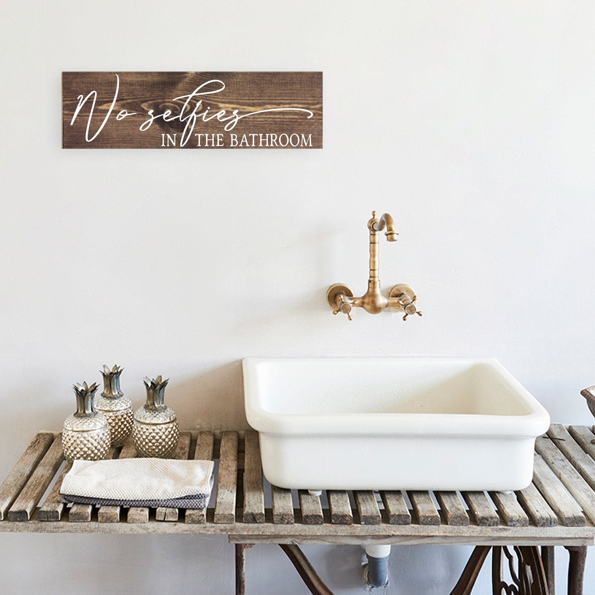 No Selfies in the Bathroom - Dream Big Printables