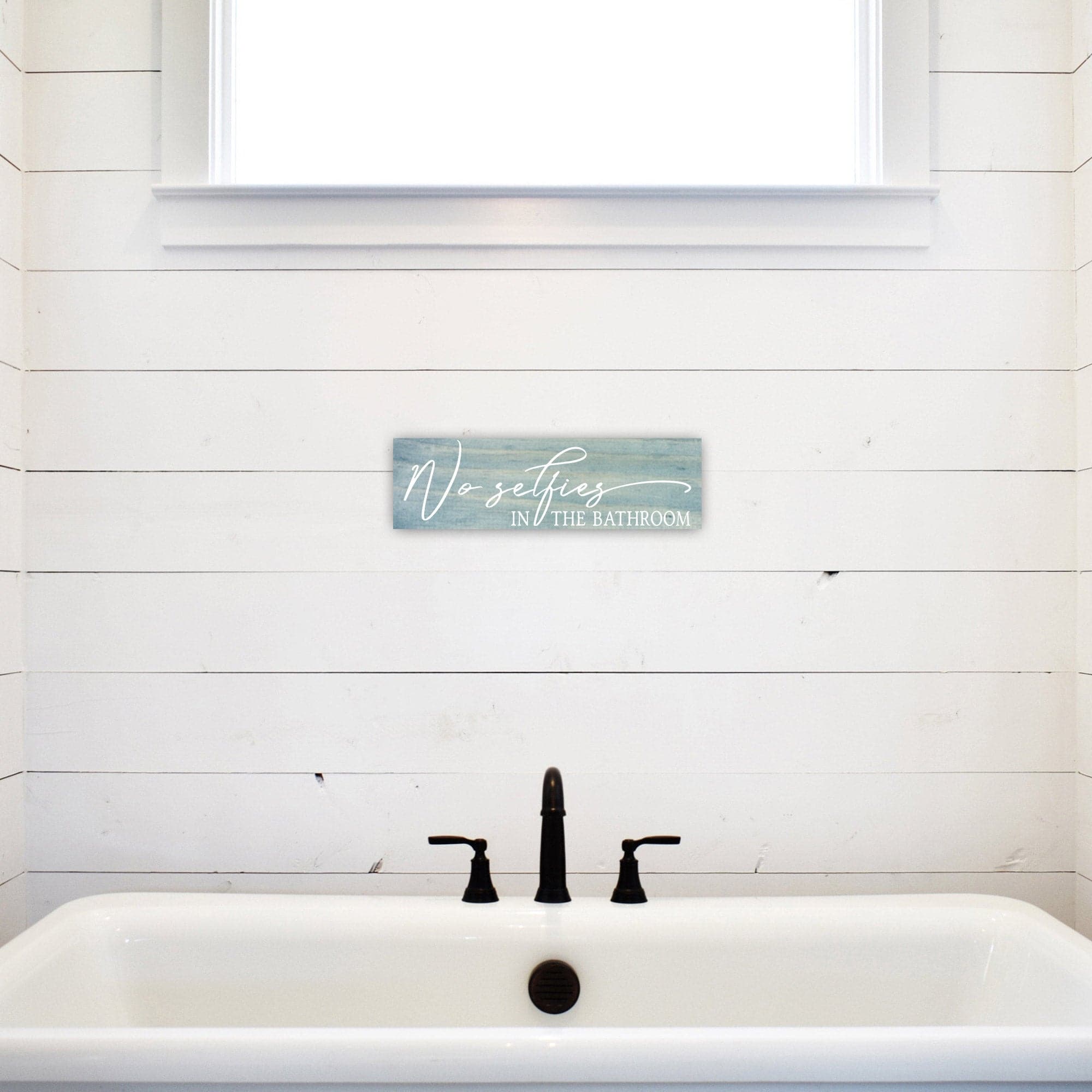 No Selfies in the Bathroom - Dream Big Printables