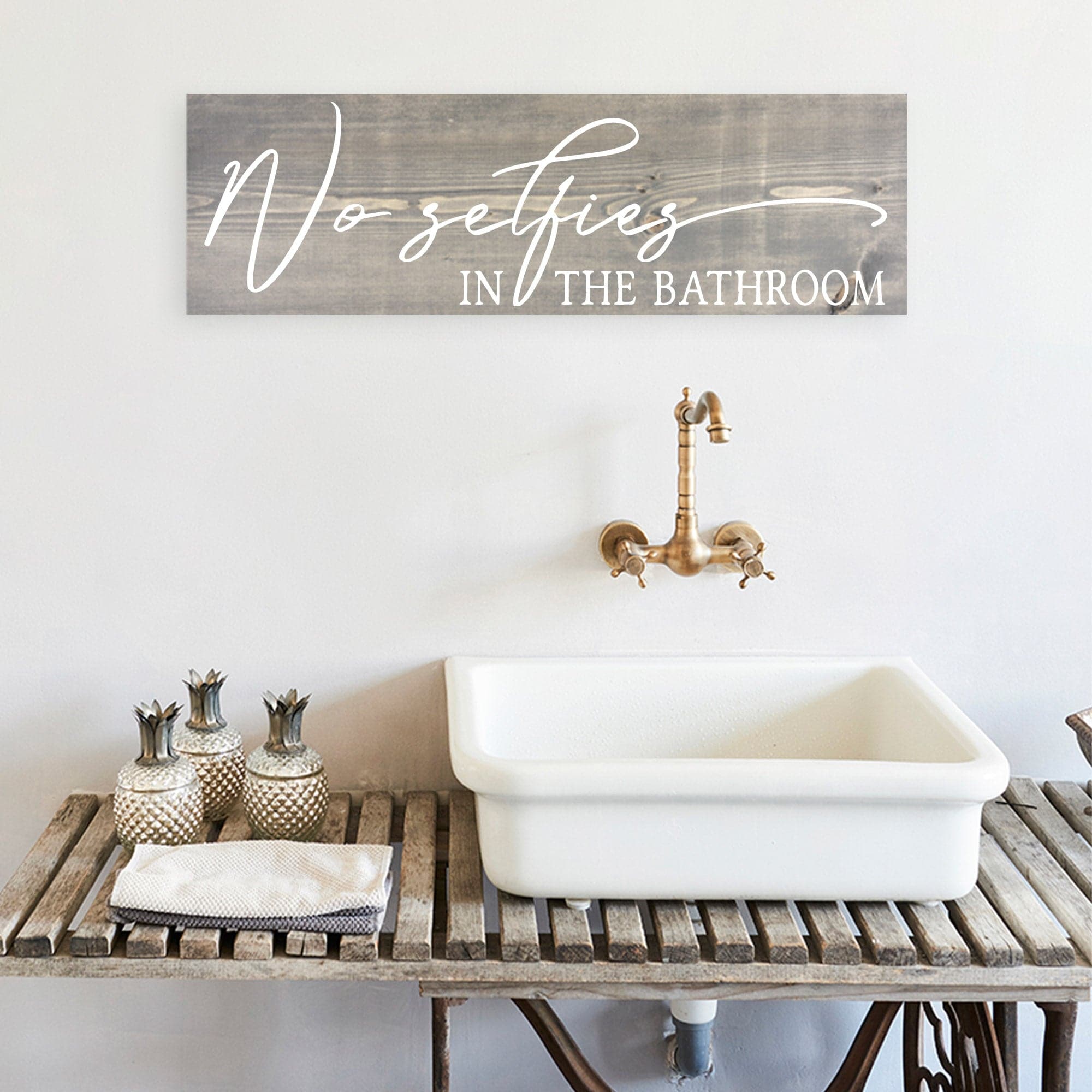 No Selfies in the Bathroom - Dream Big Printables
