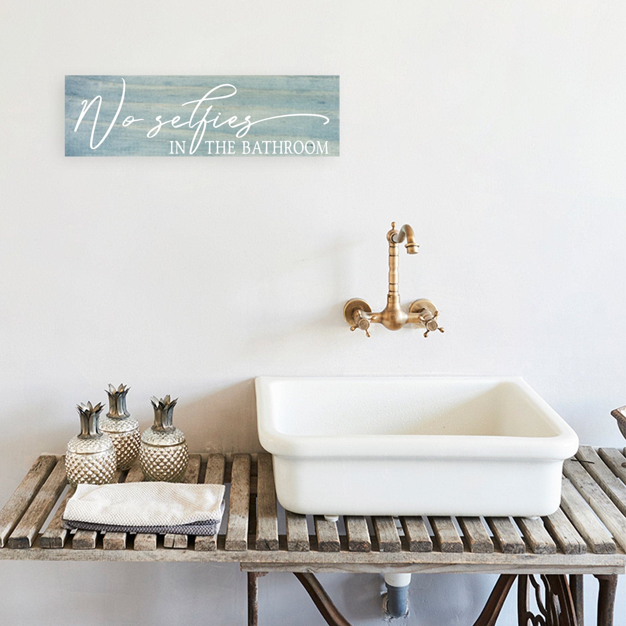 No Selfies in the Bathroom - Dream Big Printables