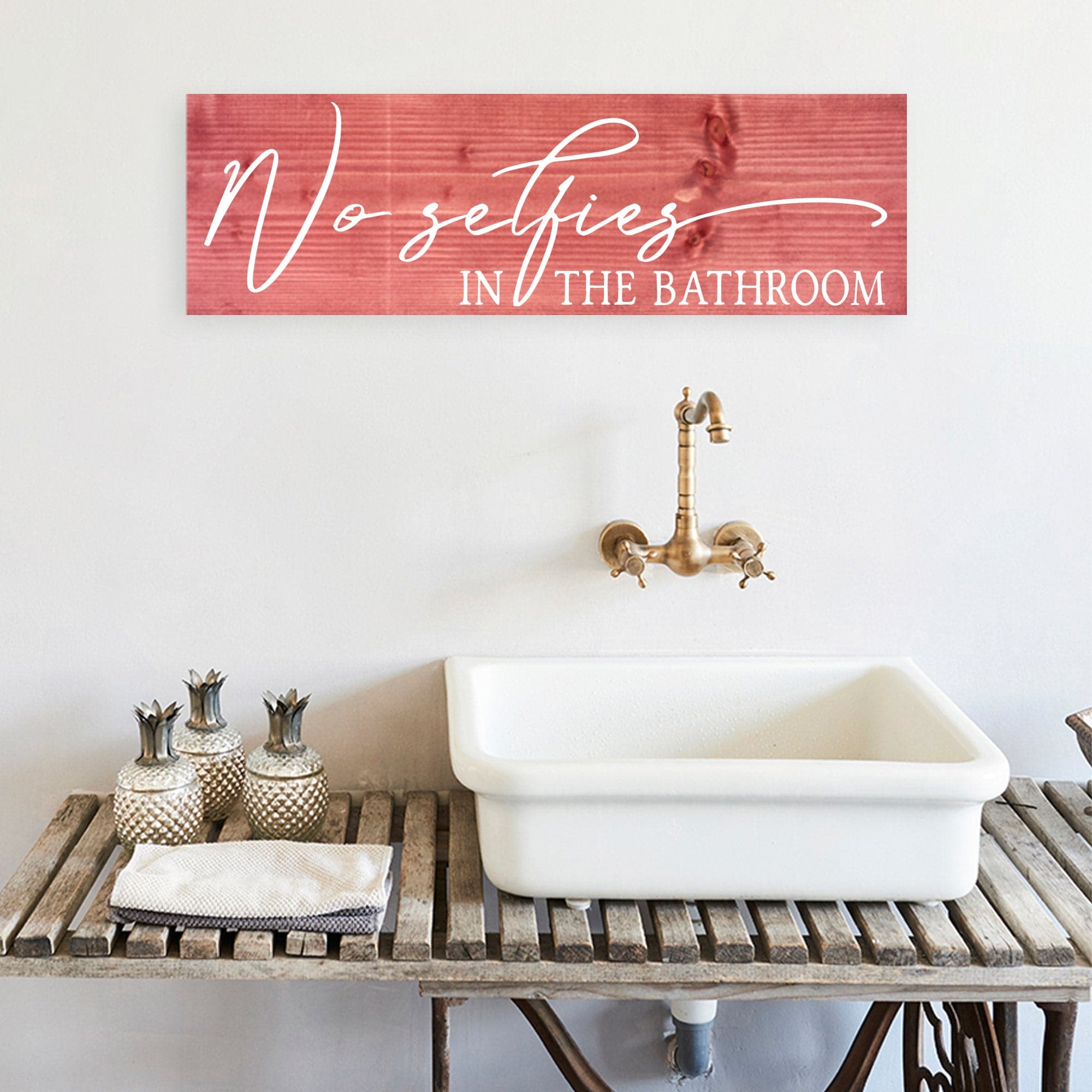 No Selfies in the Bathroom - Dream Big Printables