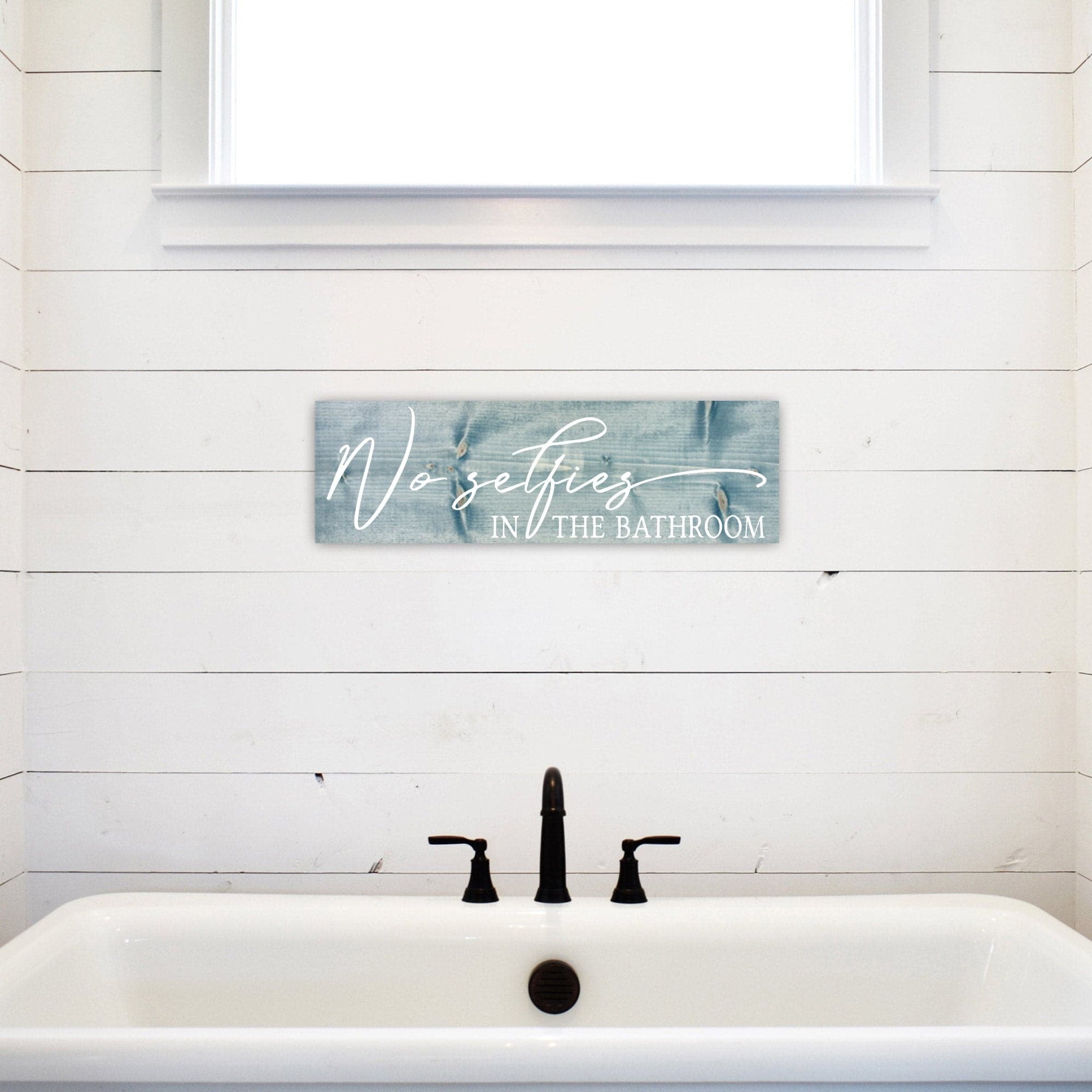 No Selfies in the Bathroom - Dream Big Printables