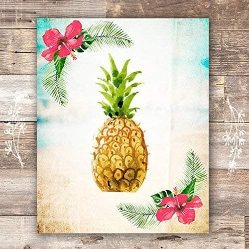 Pineapple Art Print - 8x10 - Dream Big Printables