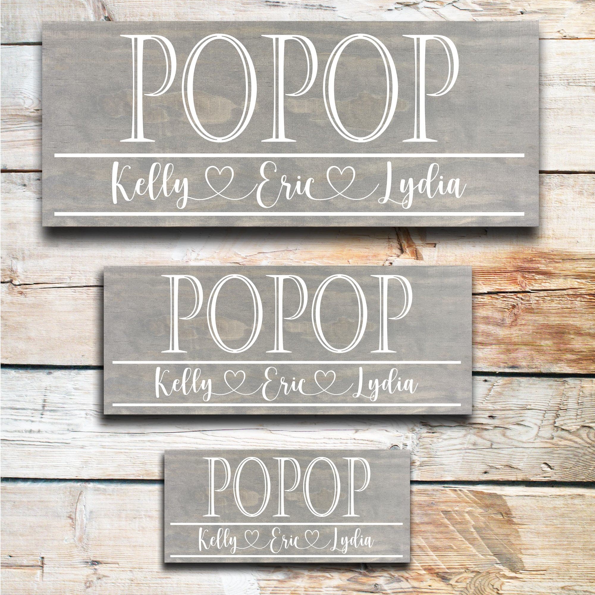 Popop - Custom Father's Day Sign - Dream Big Printables