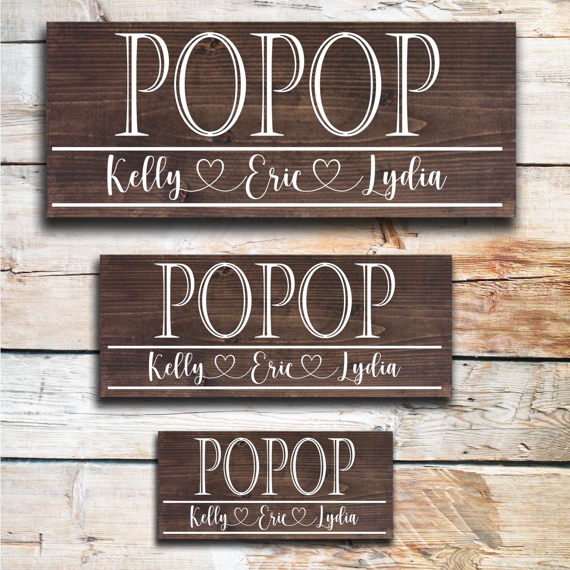 Popop - Custom Father's Day Sign - Dream Big Printables
