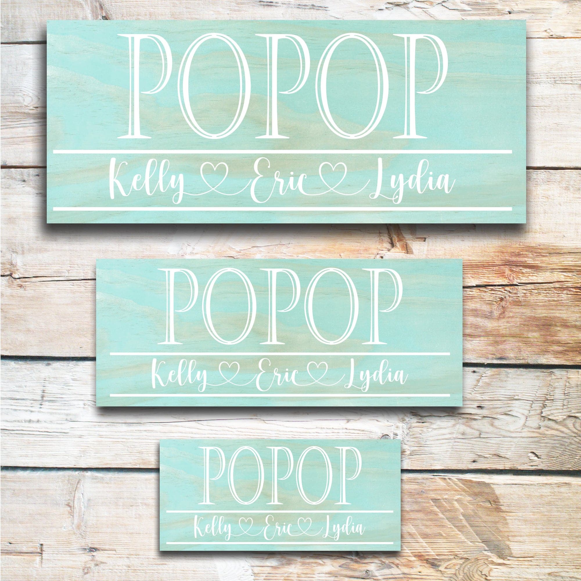 Popop - Custom Father's Day Sign - Dream Big Printables