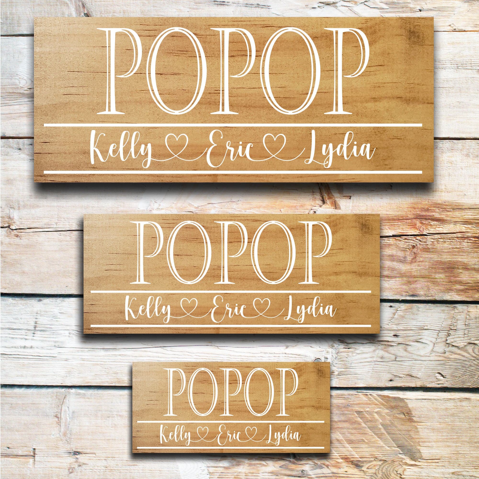 Popop - Custom Father's Day Sign - Dream Big Printables