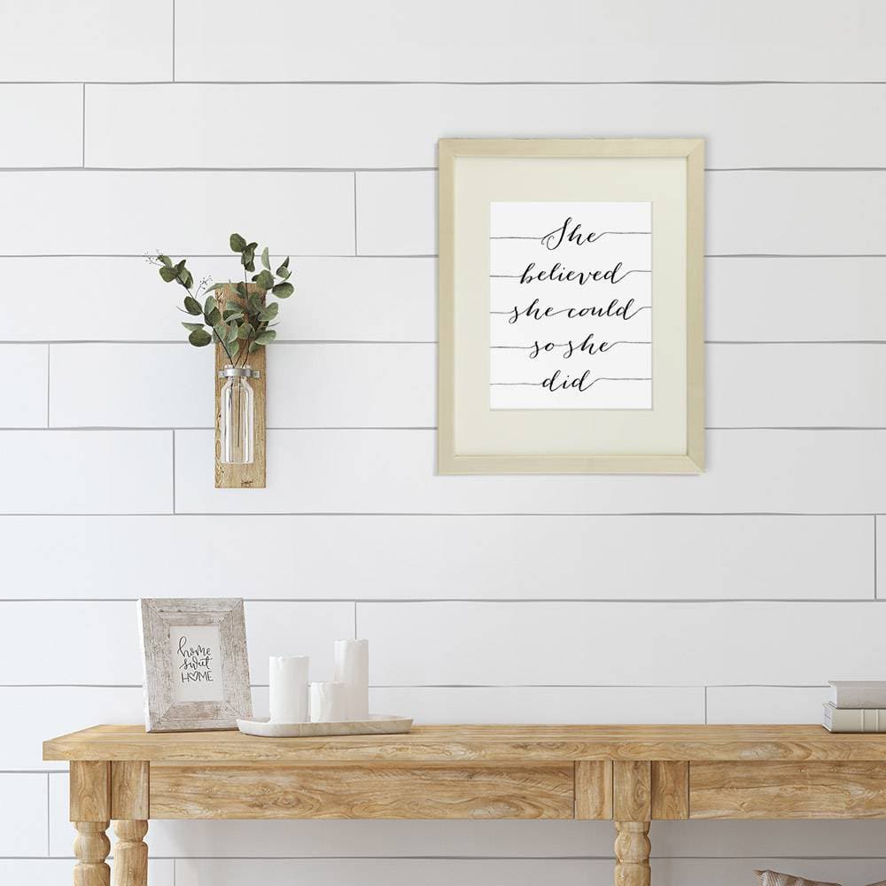She Believed She Could So She Did Art Print - 8x10 - Dream Big Printables