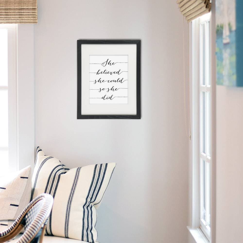 She Believed She Could So She Did Art Print - 8x10 - Dream Big Printables