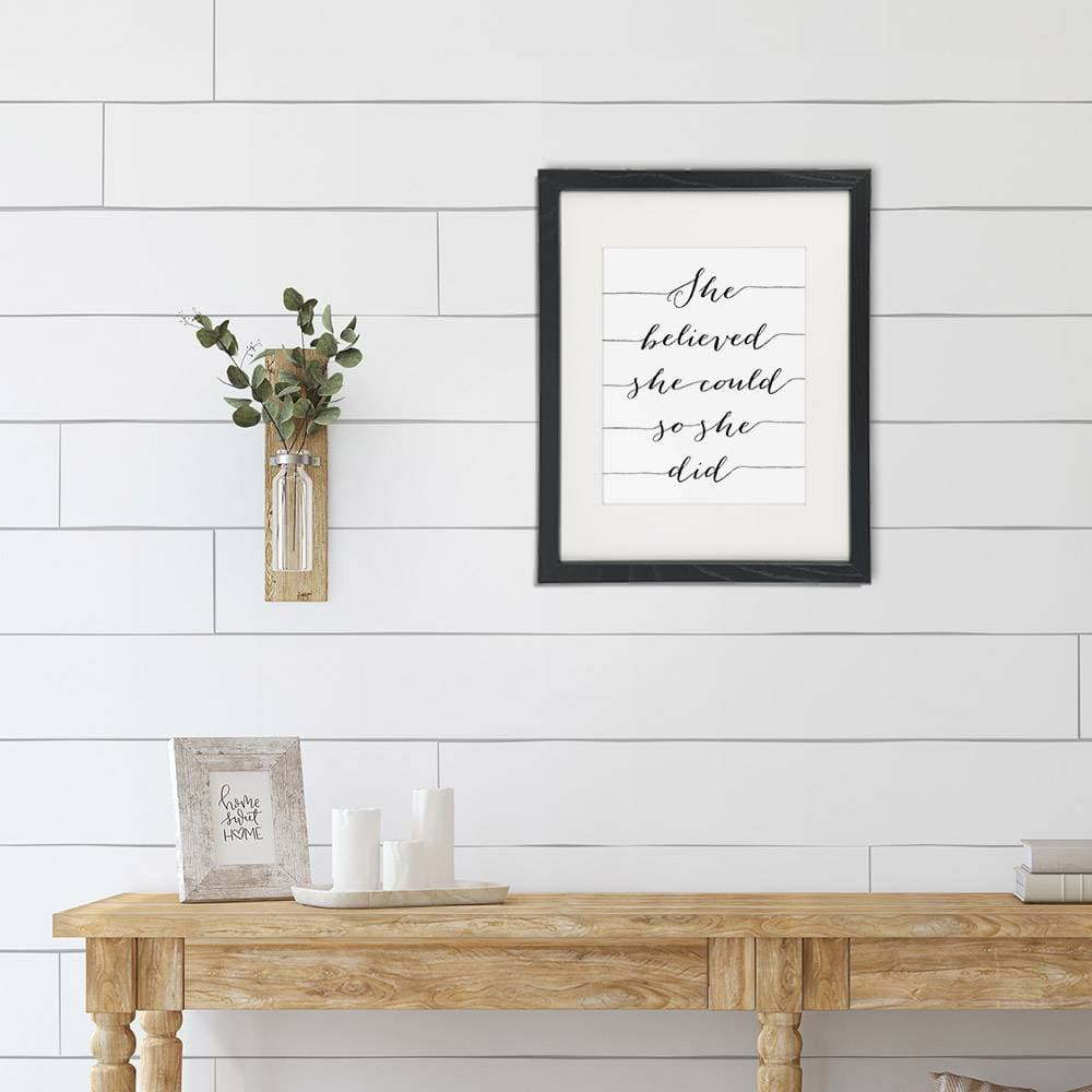 She Believed She Could So She Did Art Print - 8x10 - Dream Big Printables