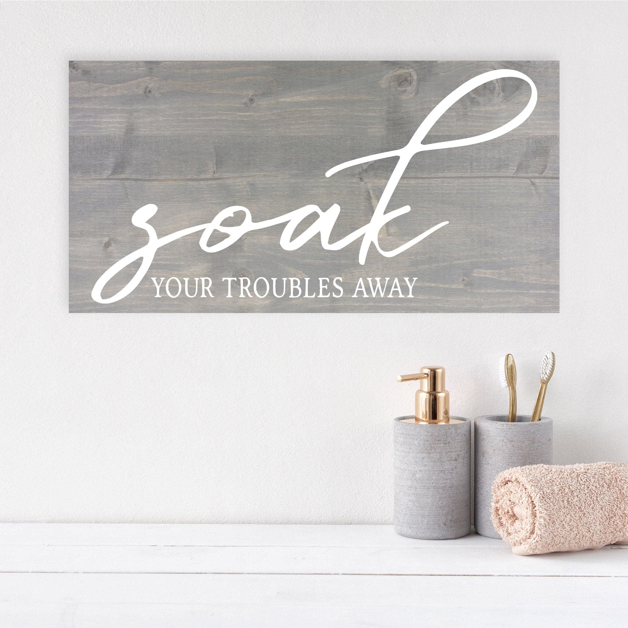 Soak Your Troubles Away - Dream Big Printables