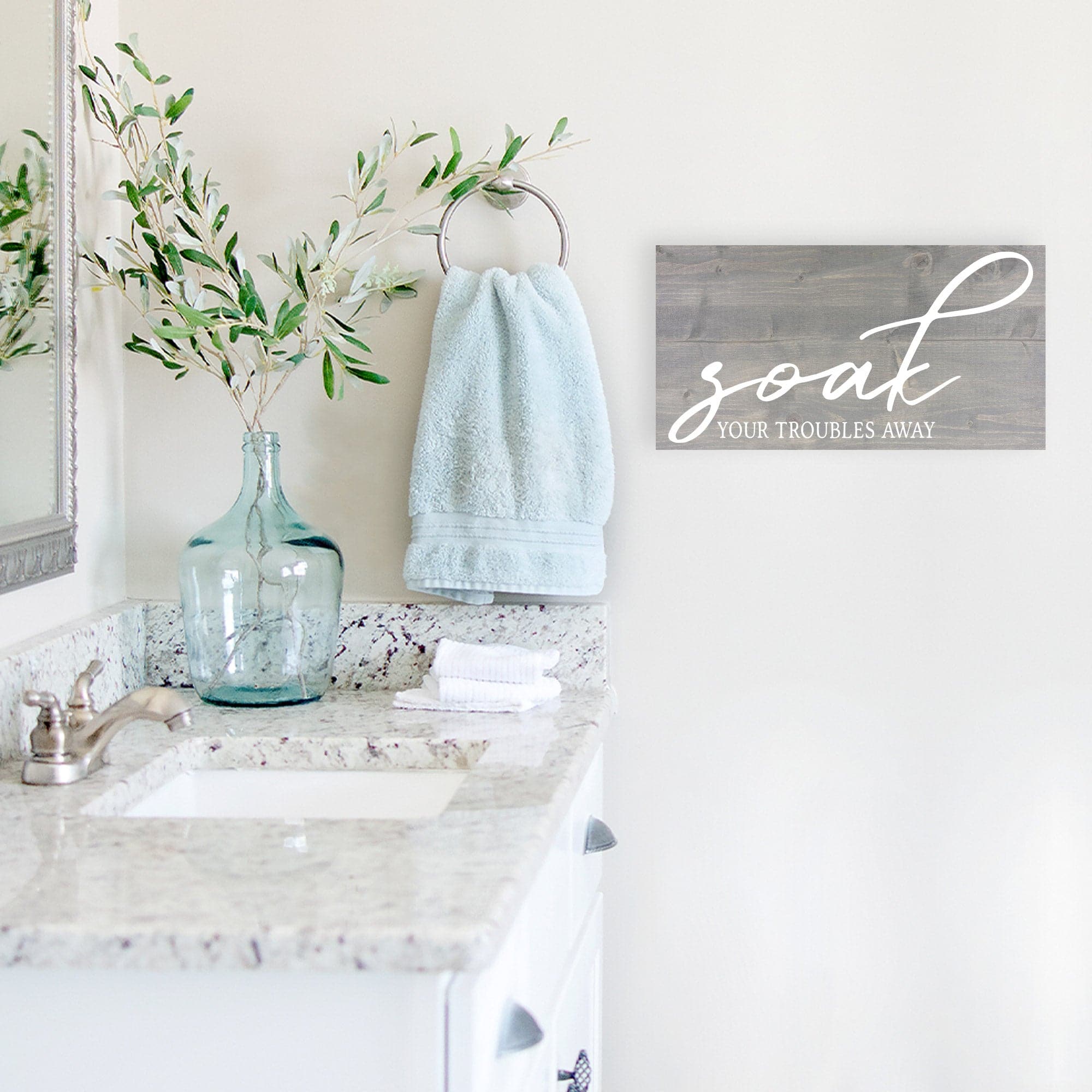 Soak Your Troubles Away - Dream Big Printables