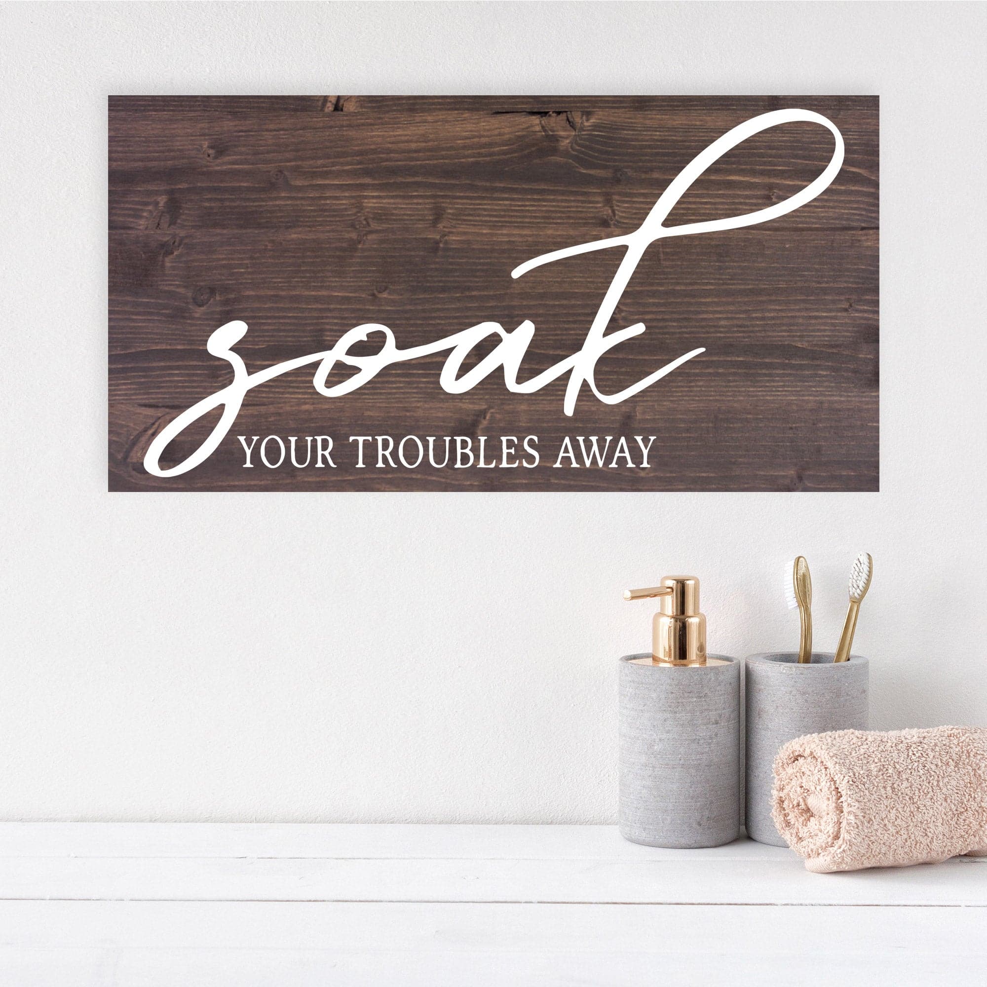Soak Your Troubles Away - Dream Big Printables