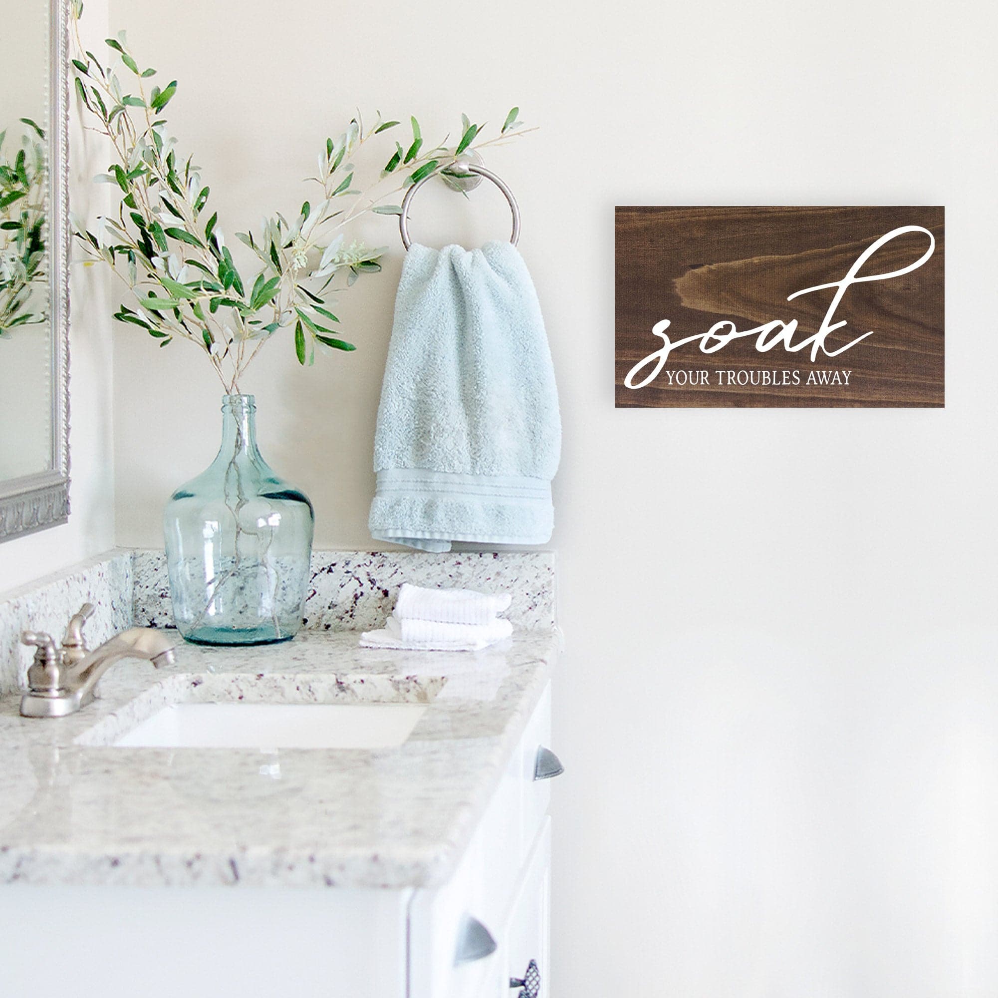 Soak Your Troubles Away - Dream Big Printables