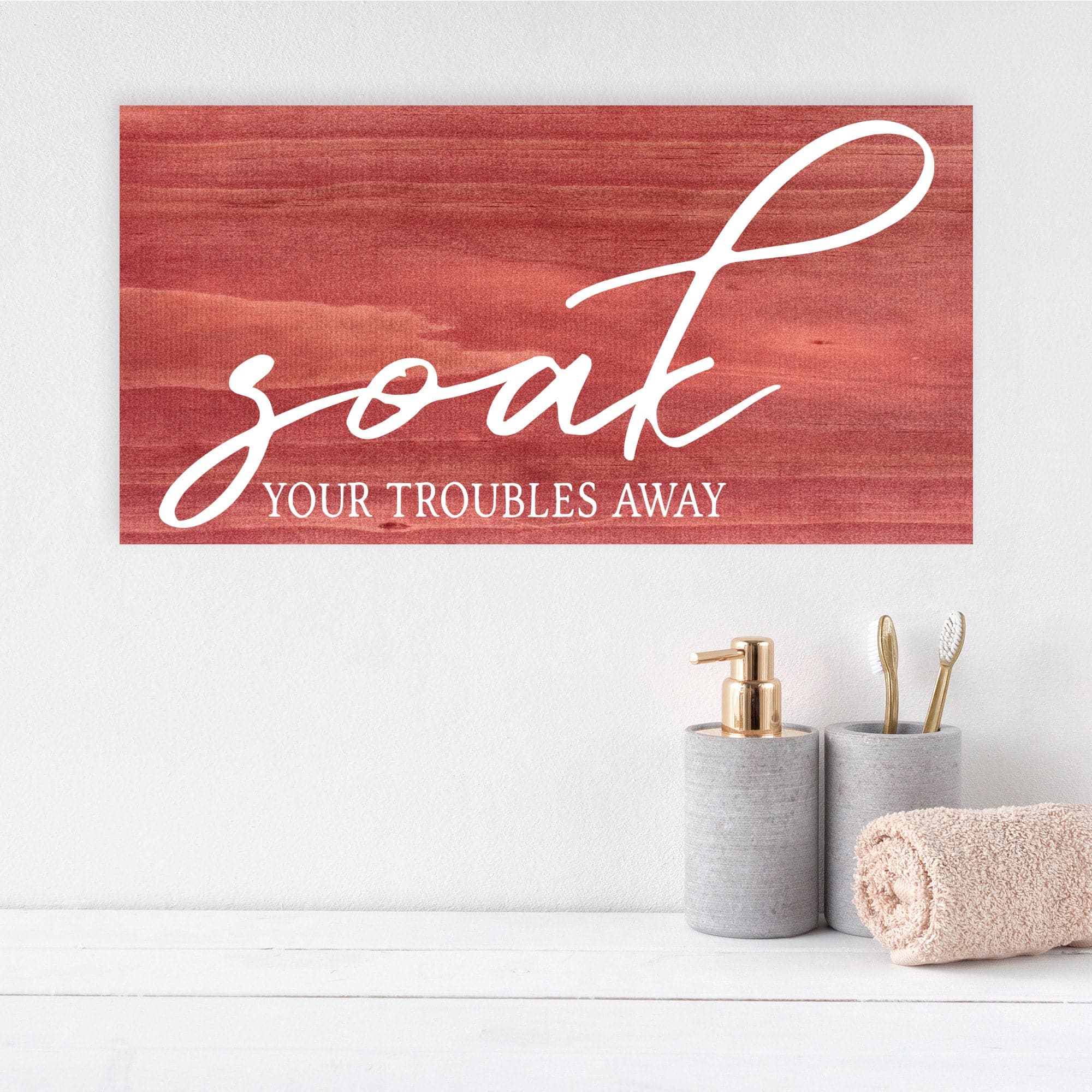 Soak Your Troubles Away - Dream Big Printables