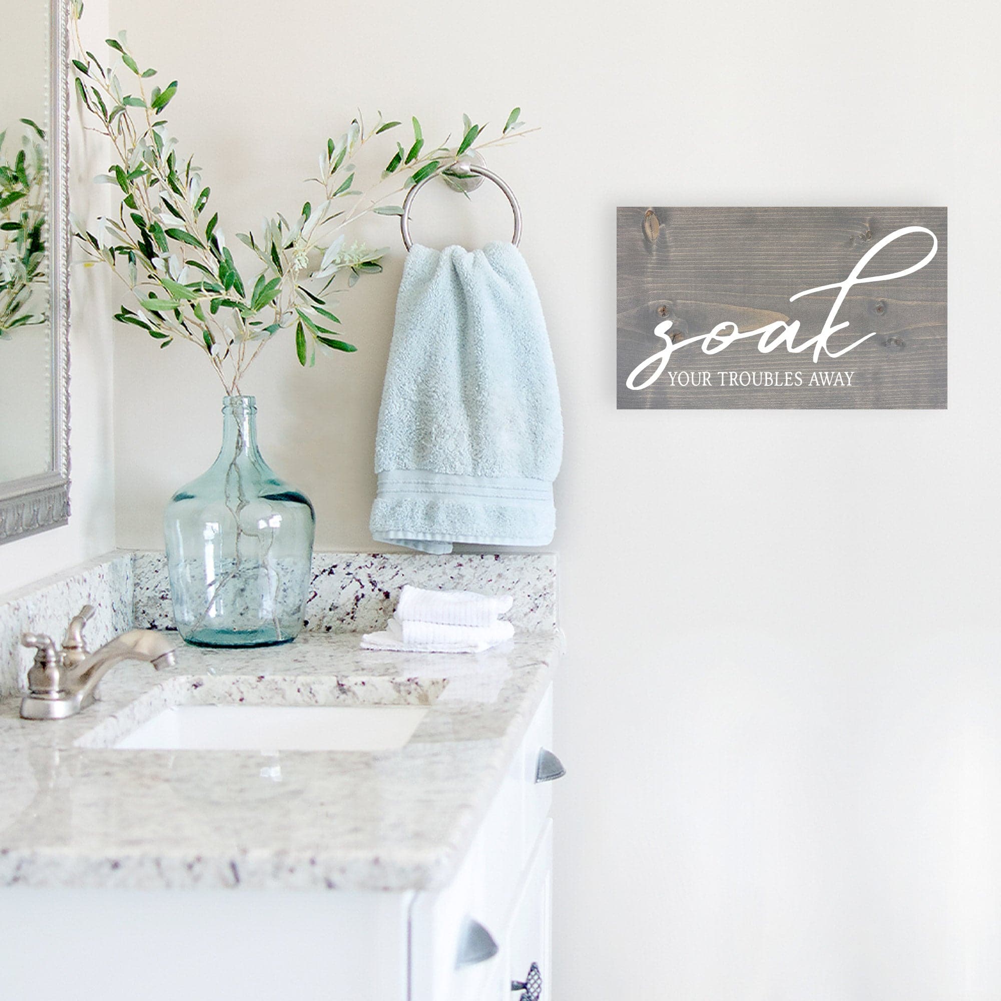 Soak Your Troubles Away - Dream Big Printables