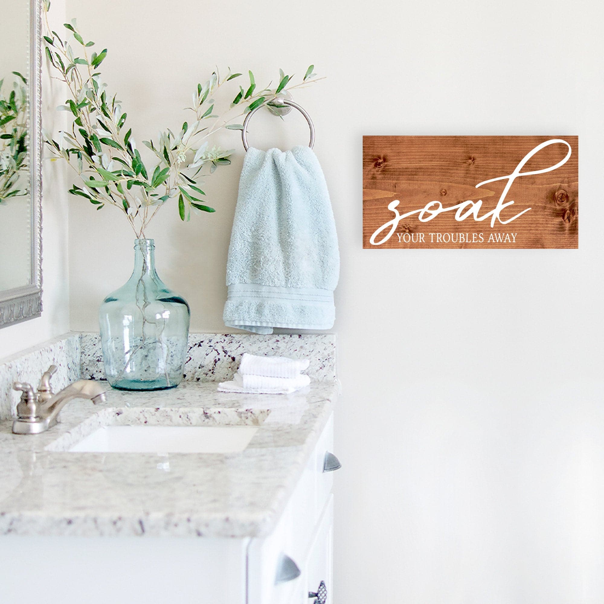 Soak Your Troubles Away - Dream Big Printables