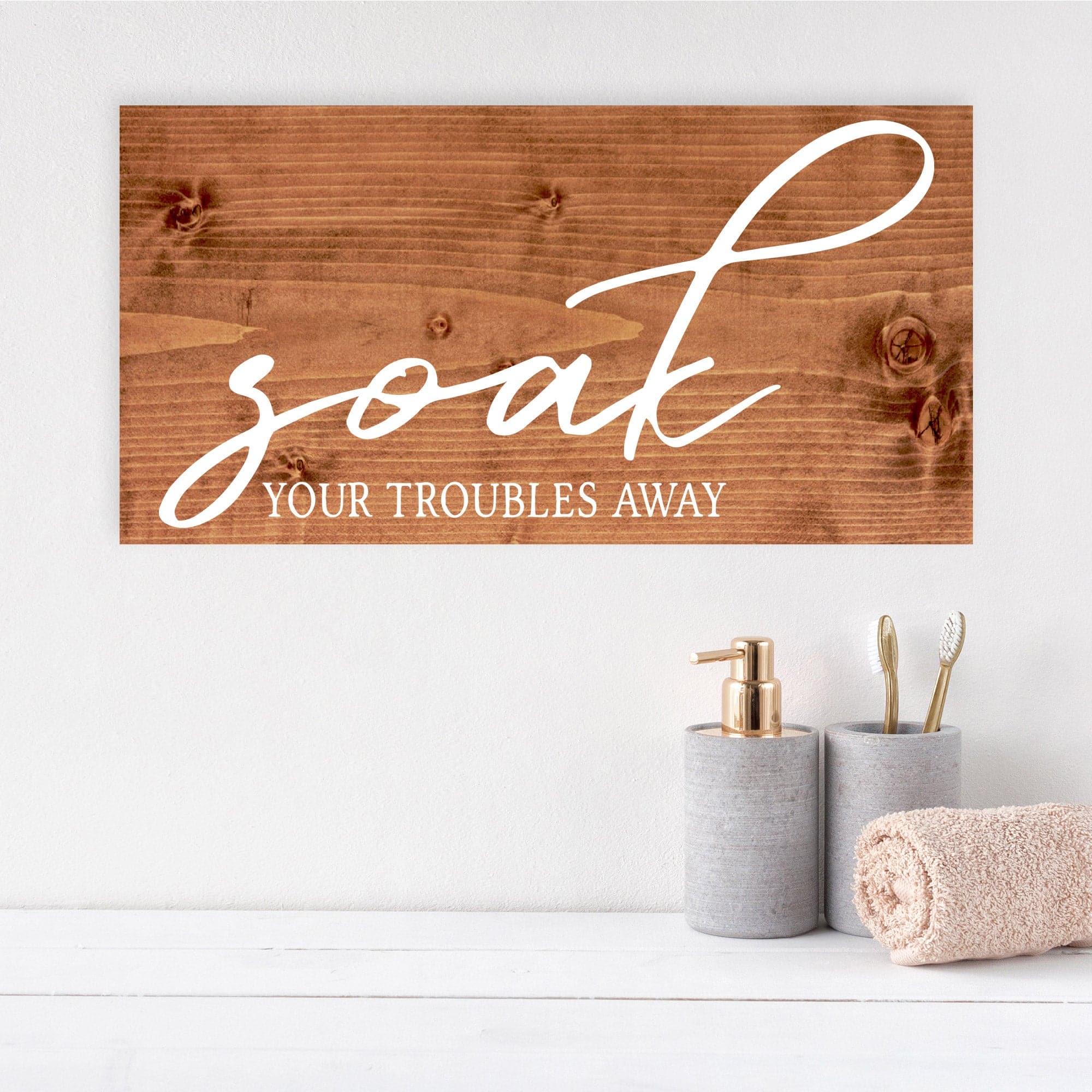 Soak Your Troubles Away - Dream Big Printables