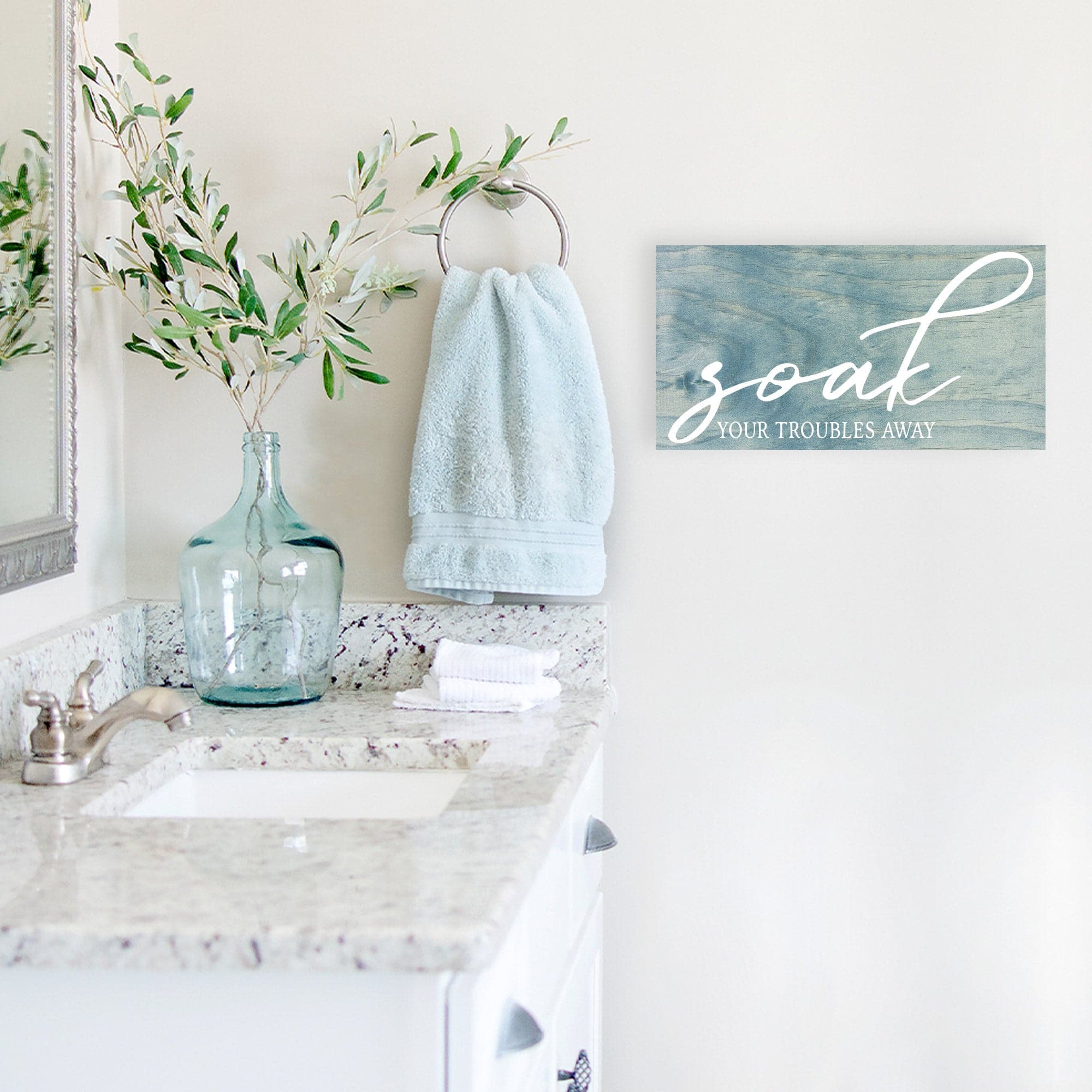 Soak Your Troubles Away - Dream Big Printables